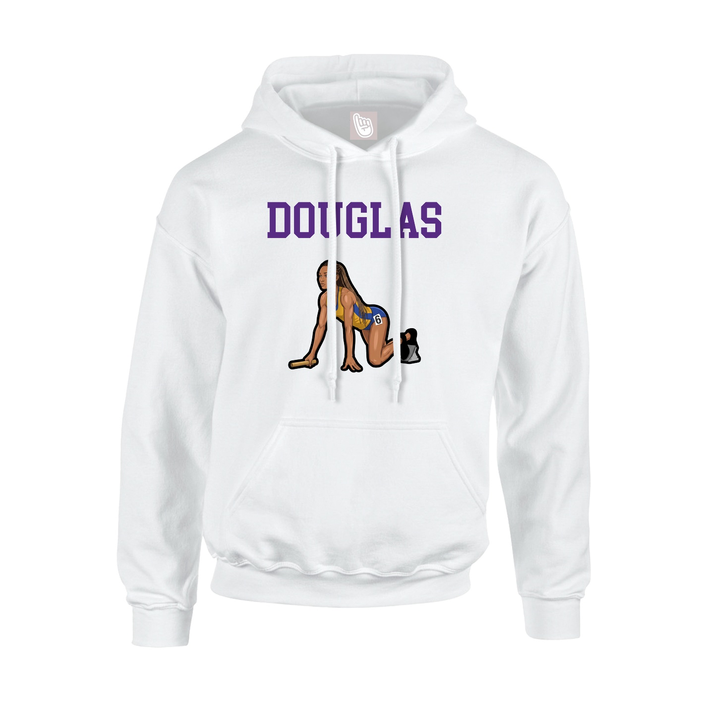 Hoodie — Shirsey in White