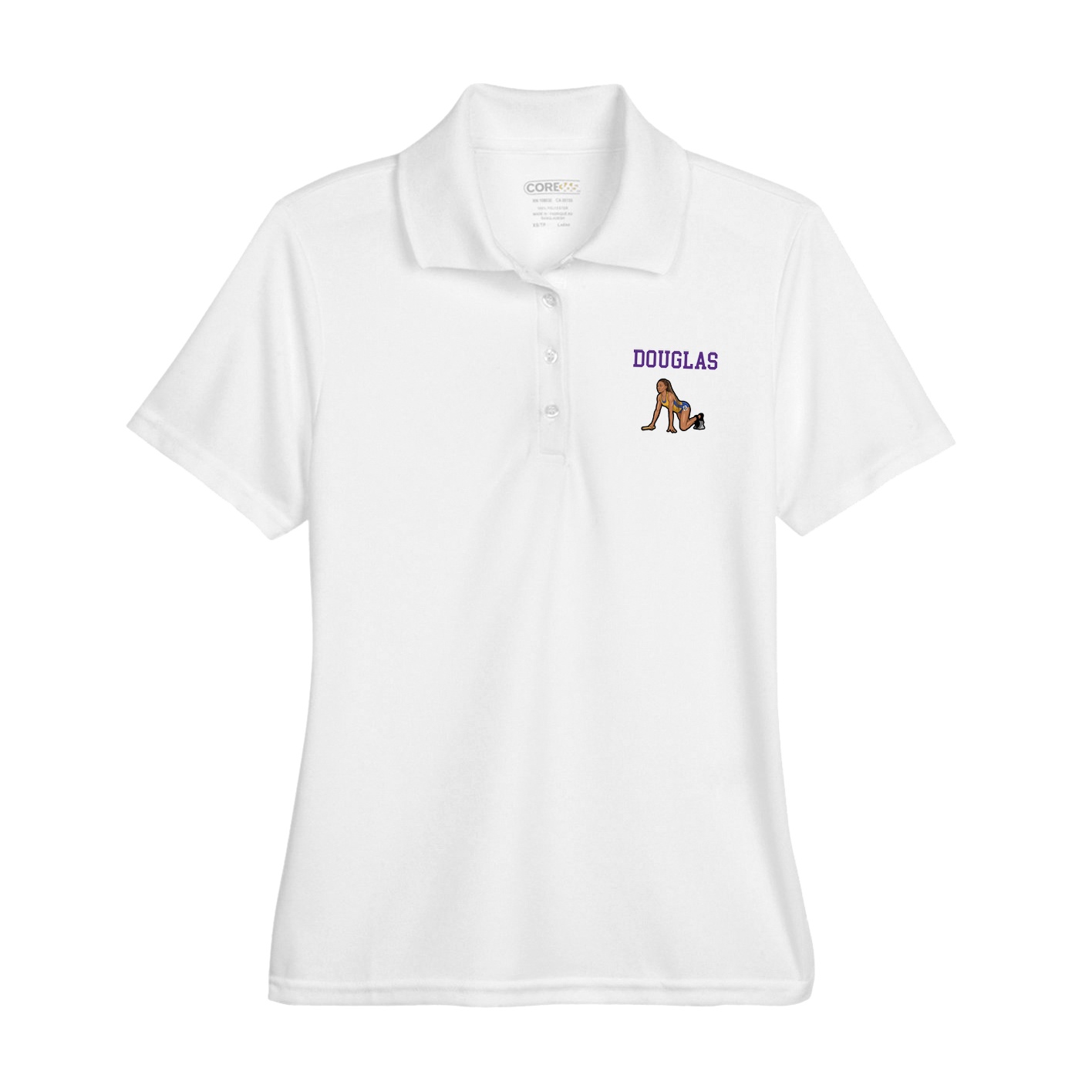Womens Performance Polo — Shirsey in White