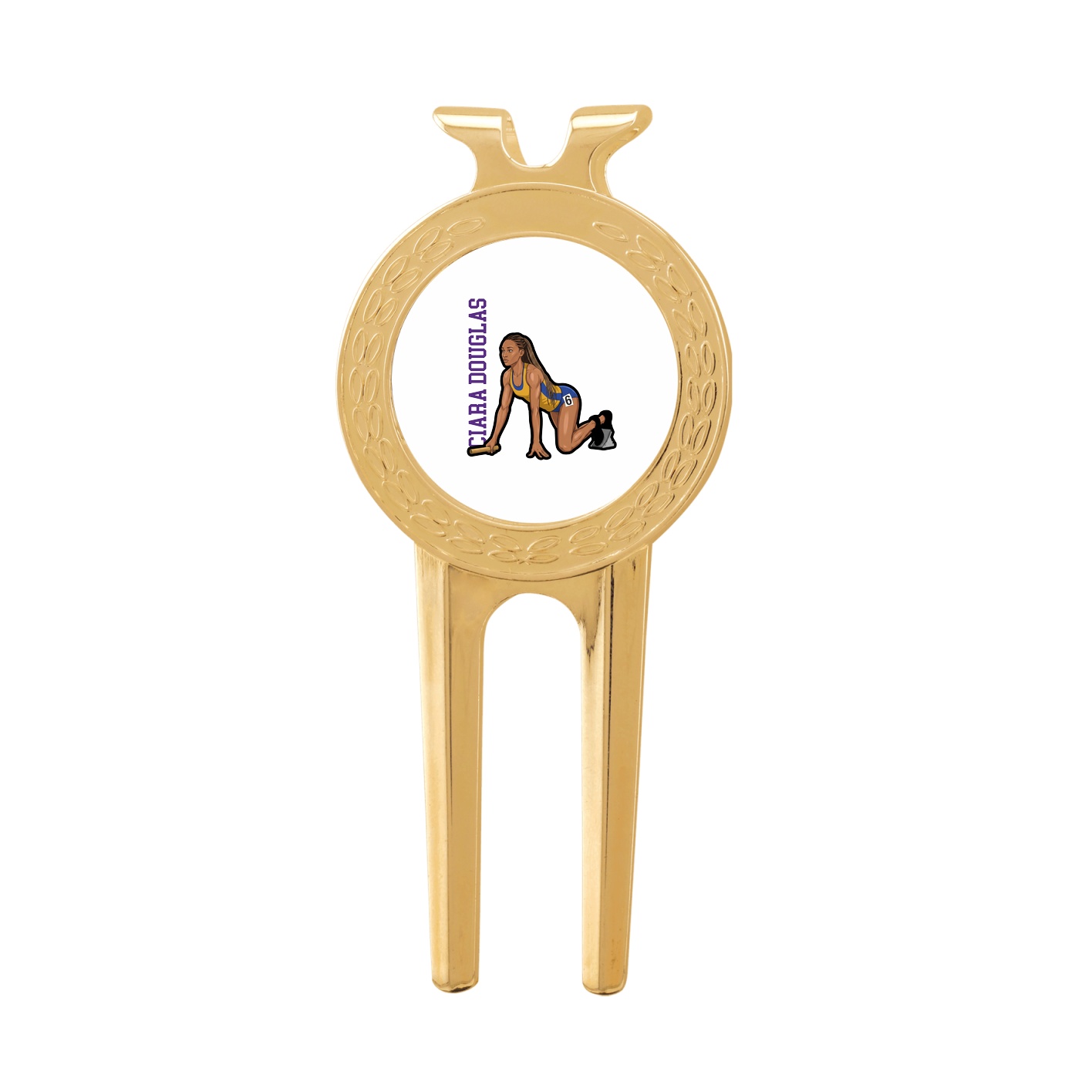 Divot Tool with Ball Marker — Name Vertical in Classic