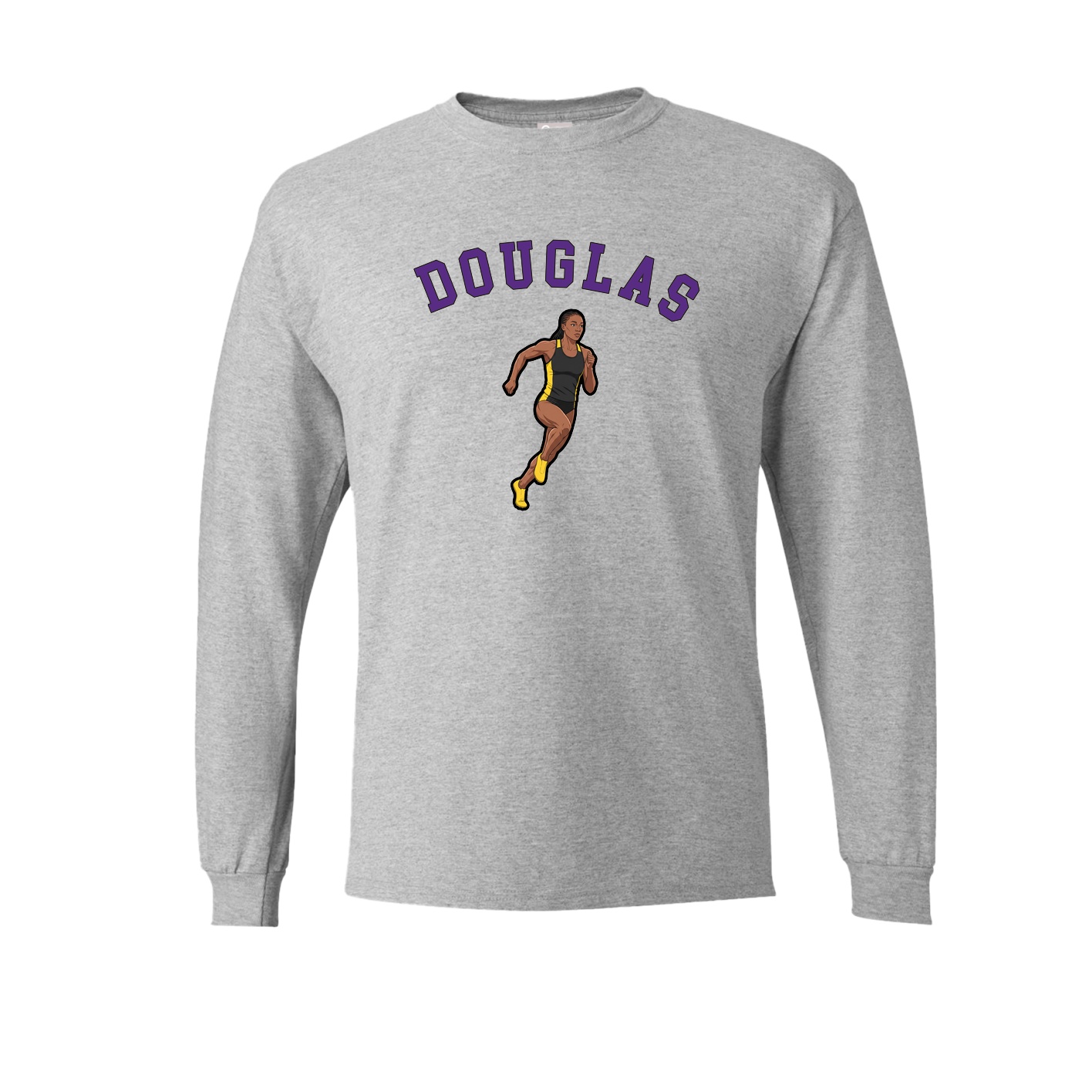 Long Sleeve Tee — Shirsey Arch in Grey