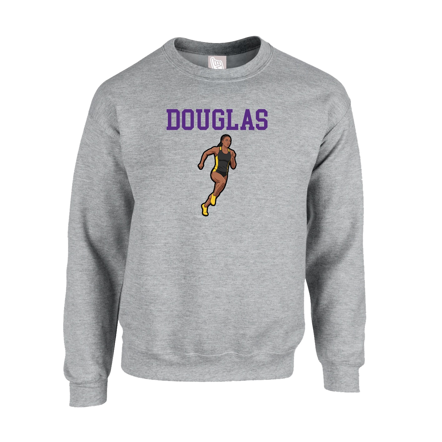Fleece Crew — Shirsey in Grey