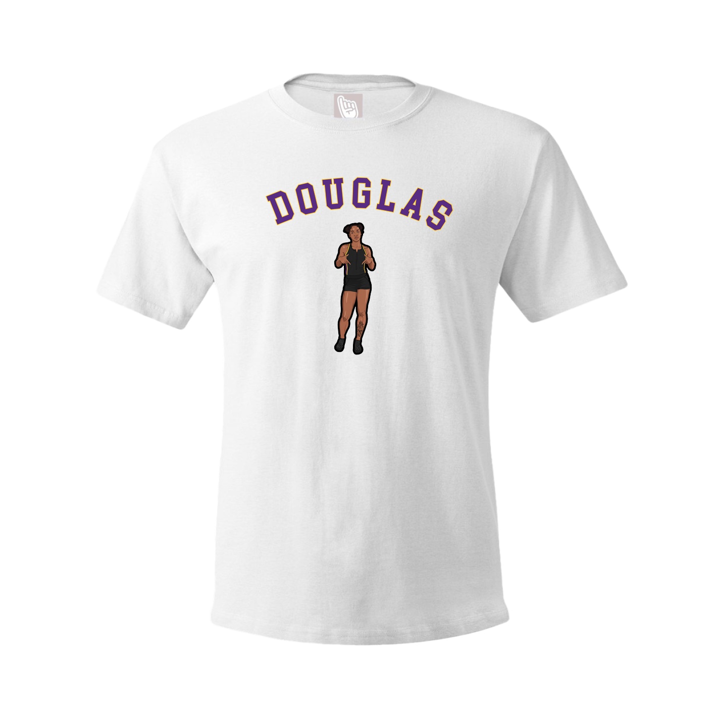 Youth Tee — Shirsey Arch in White