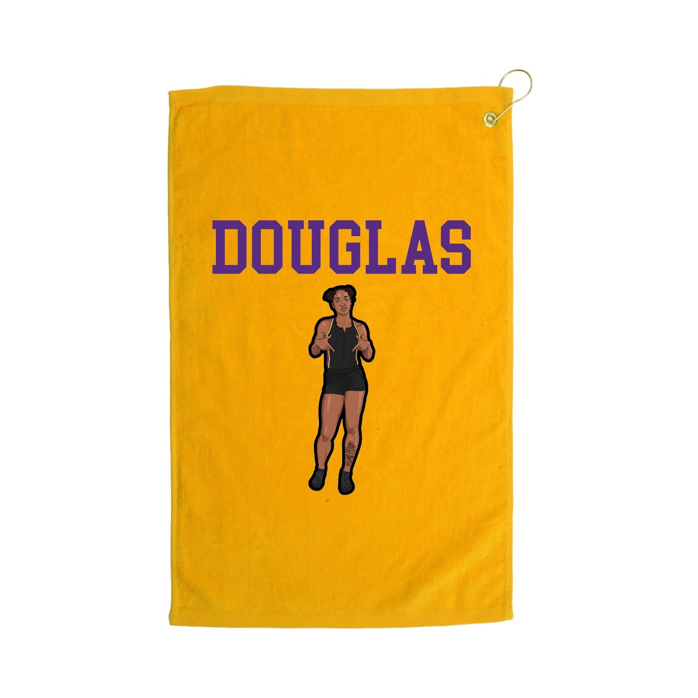 Golf Towel — Shirsey in Gold