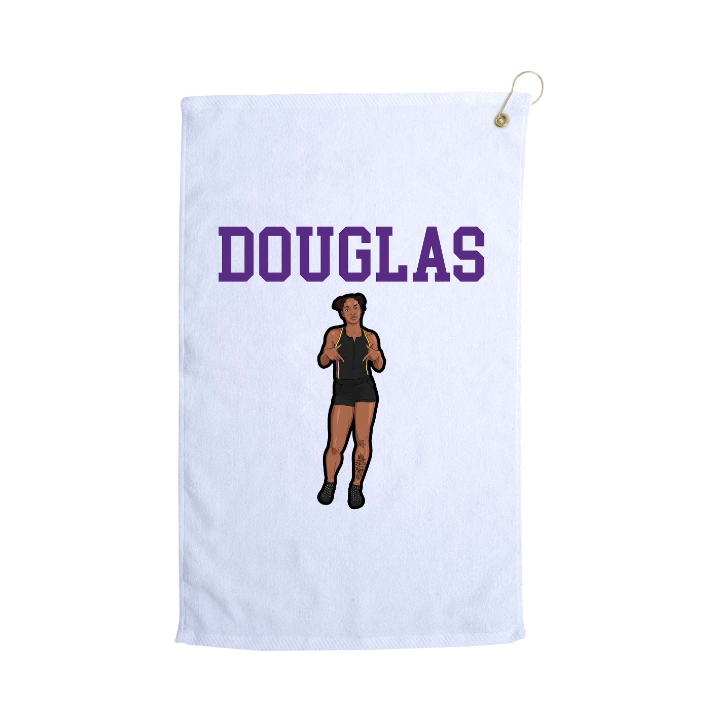 Golf Towel — Shirsey in White
