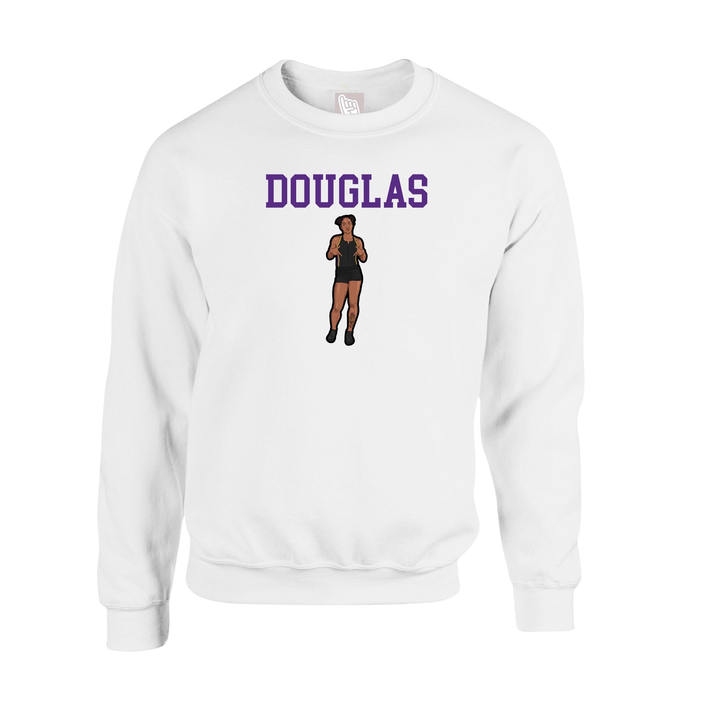 Fleece Crew — Shirsey in White