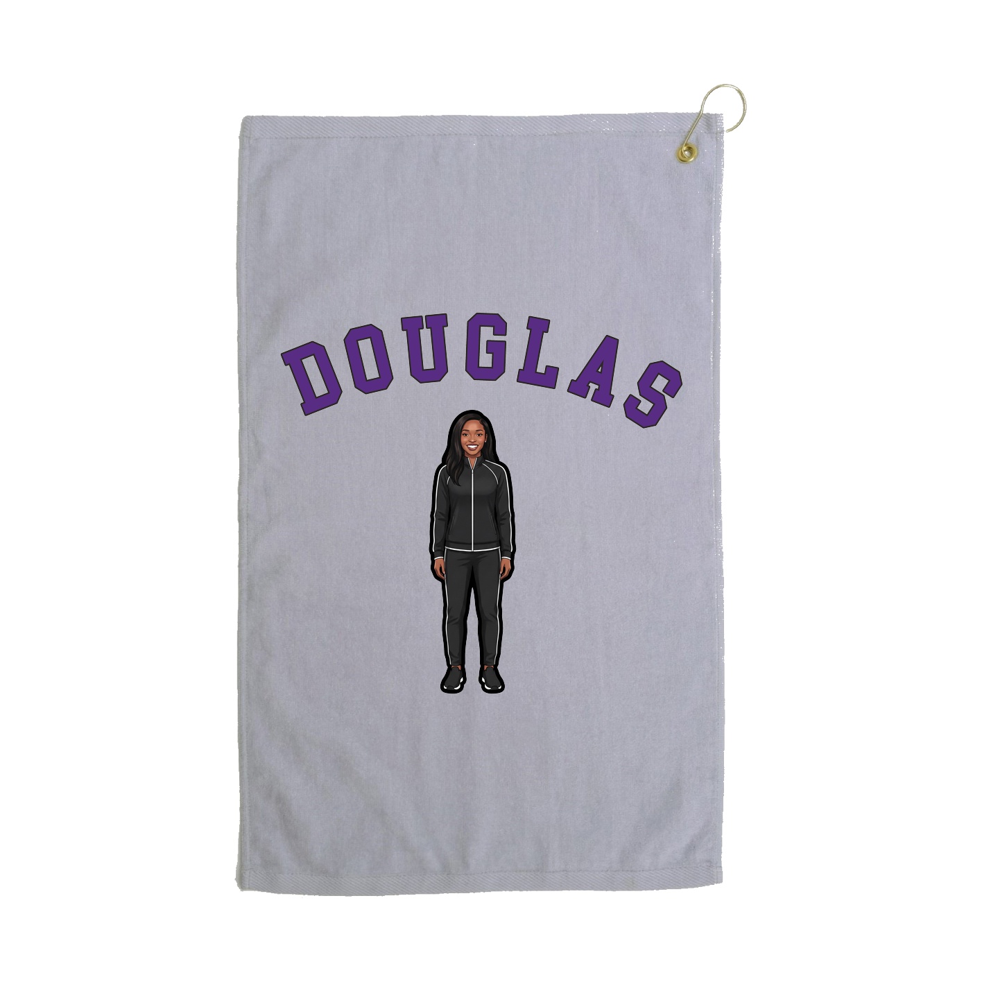 Golf Towel — Shirsey Arch in Grey