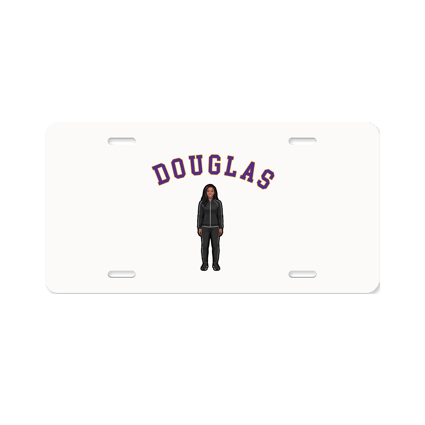 License Plate — Shirsey Arch in Classic
