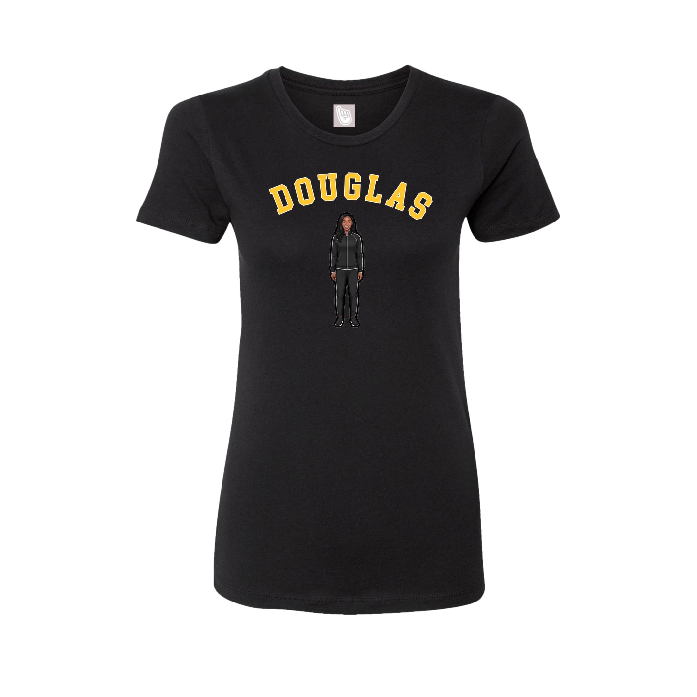 Womens Tee — Shirsey Arch in Black