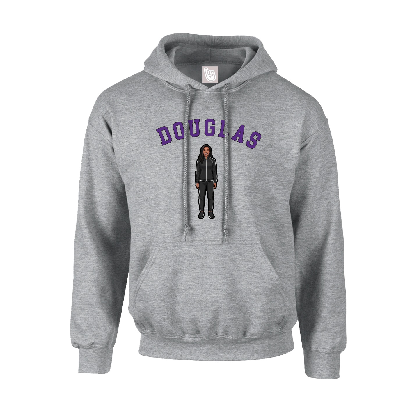 Hoodie — Shirsey Arch in Grey