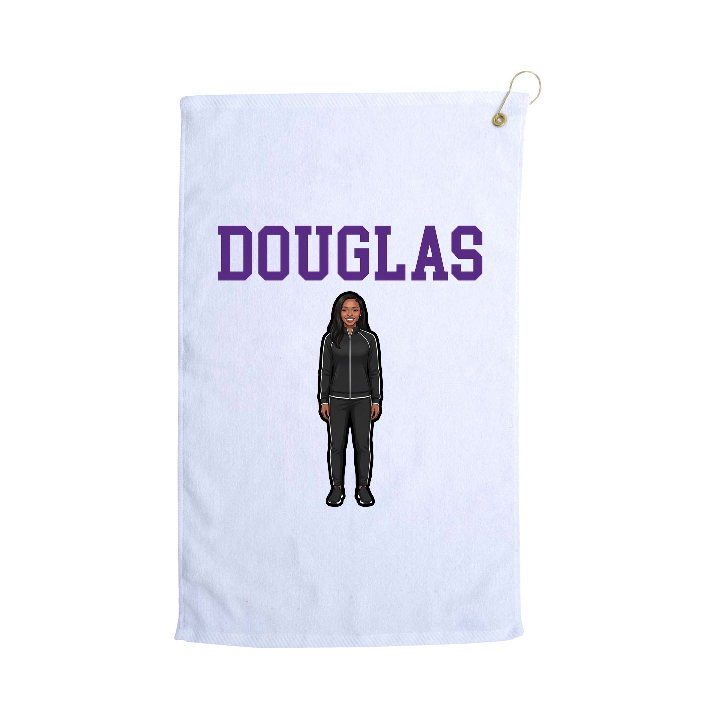 Golf Towel — Shirsey in White