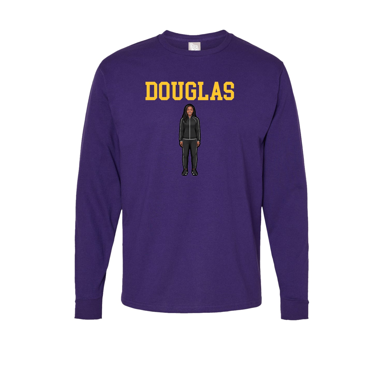 Long Sleeve Tee — Shirsey in Purple