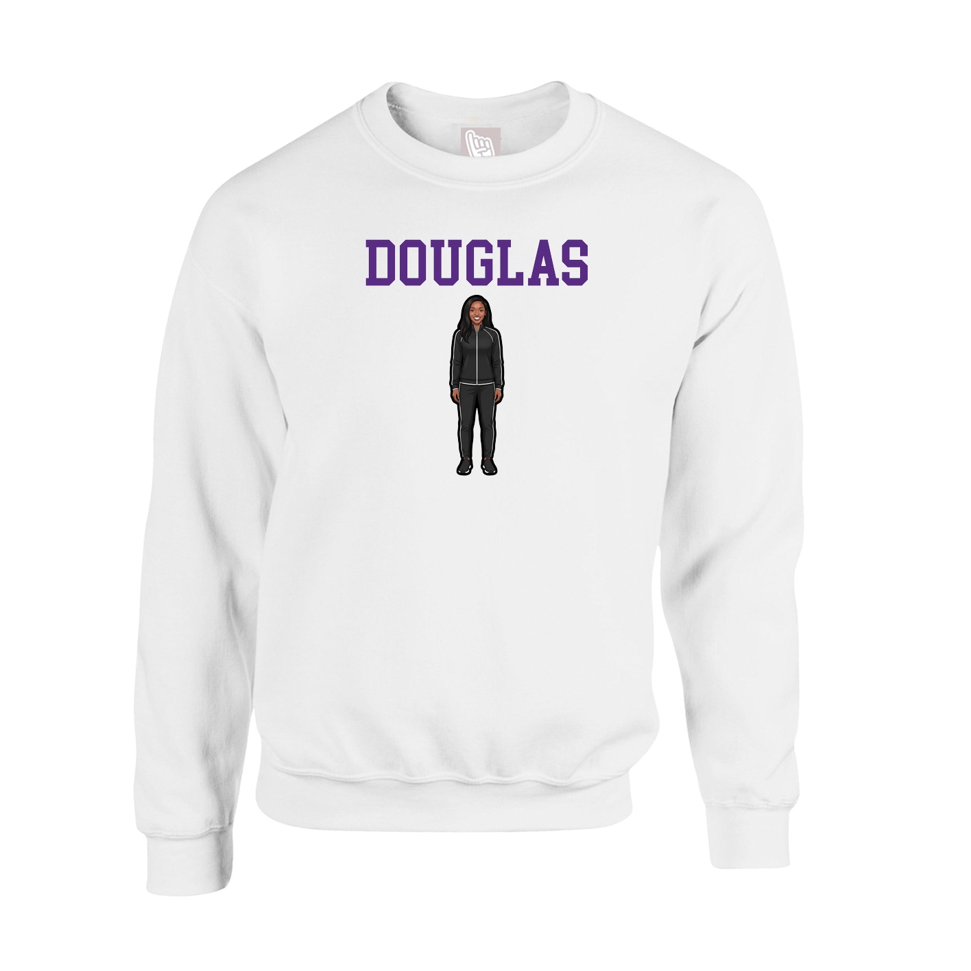 Fleece Crew — Shirsey in White