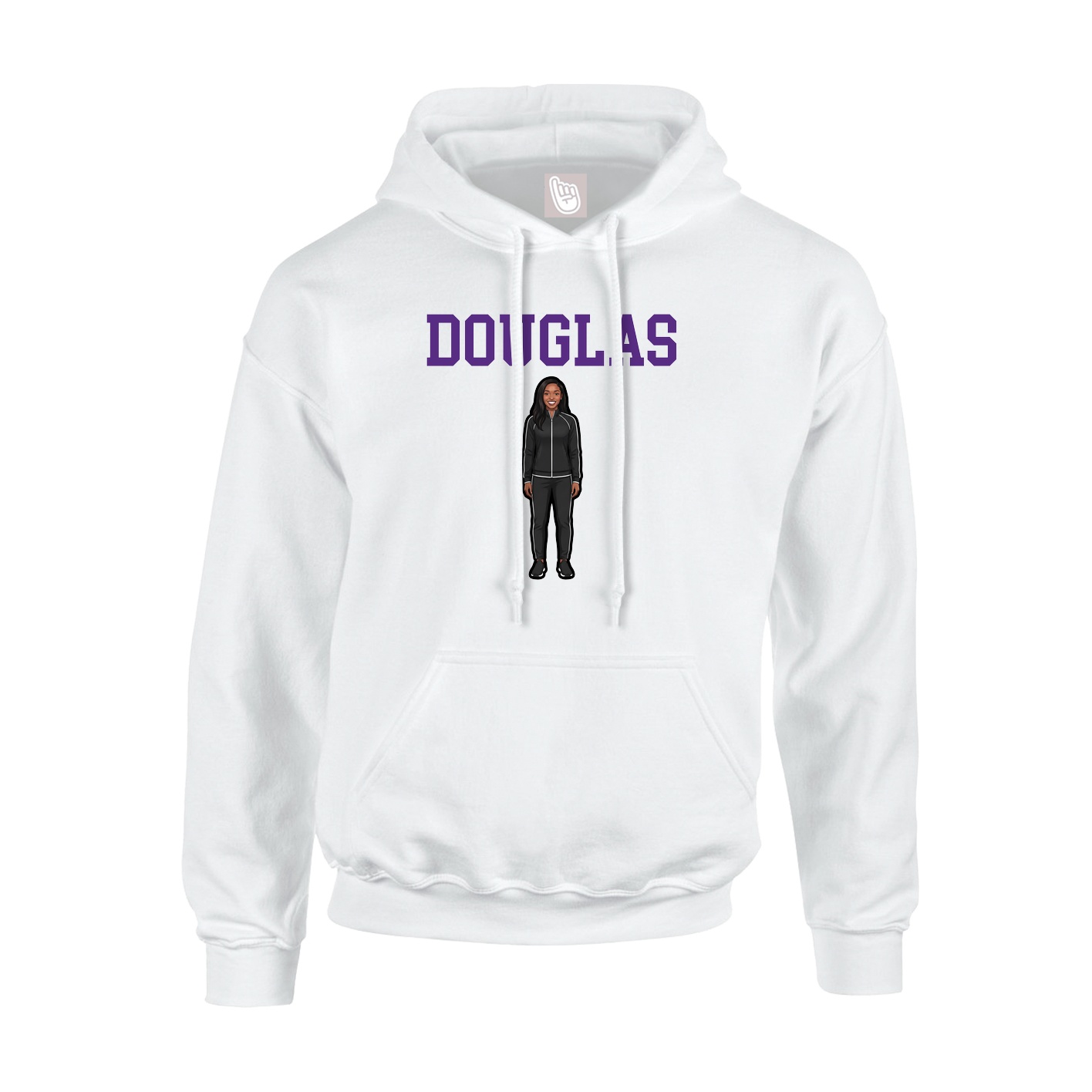 Youth Hoodie — Shirsey in White