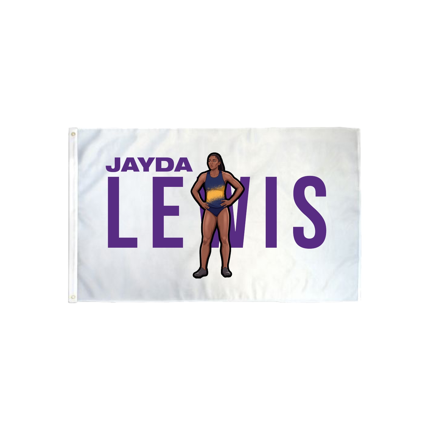 3x5 Flag — Player Name in Classic