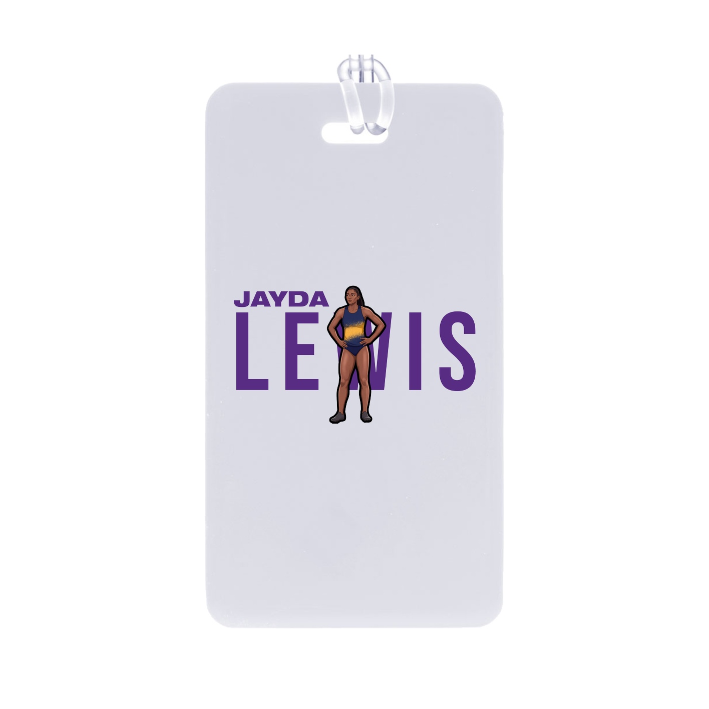 Bag Tag — Player Name in Classic
