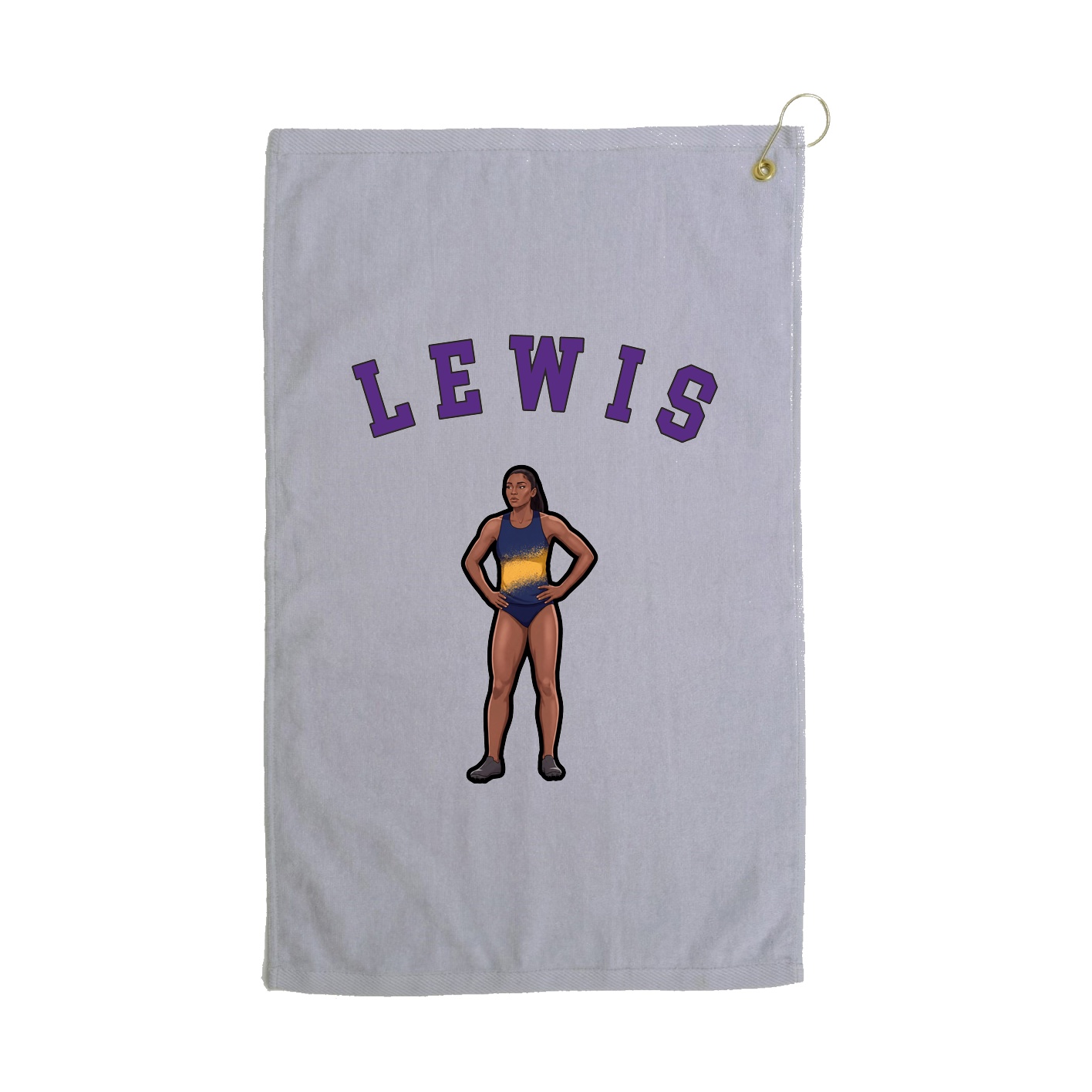 Golf Towel — Shirsey Arch in Grey