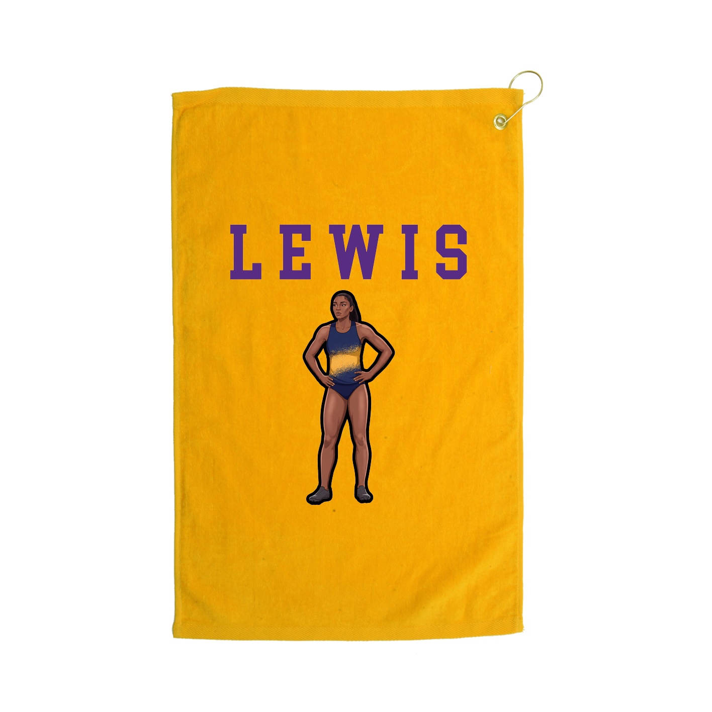 Golf Towel — Shirsey in Gold