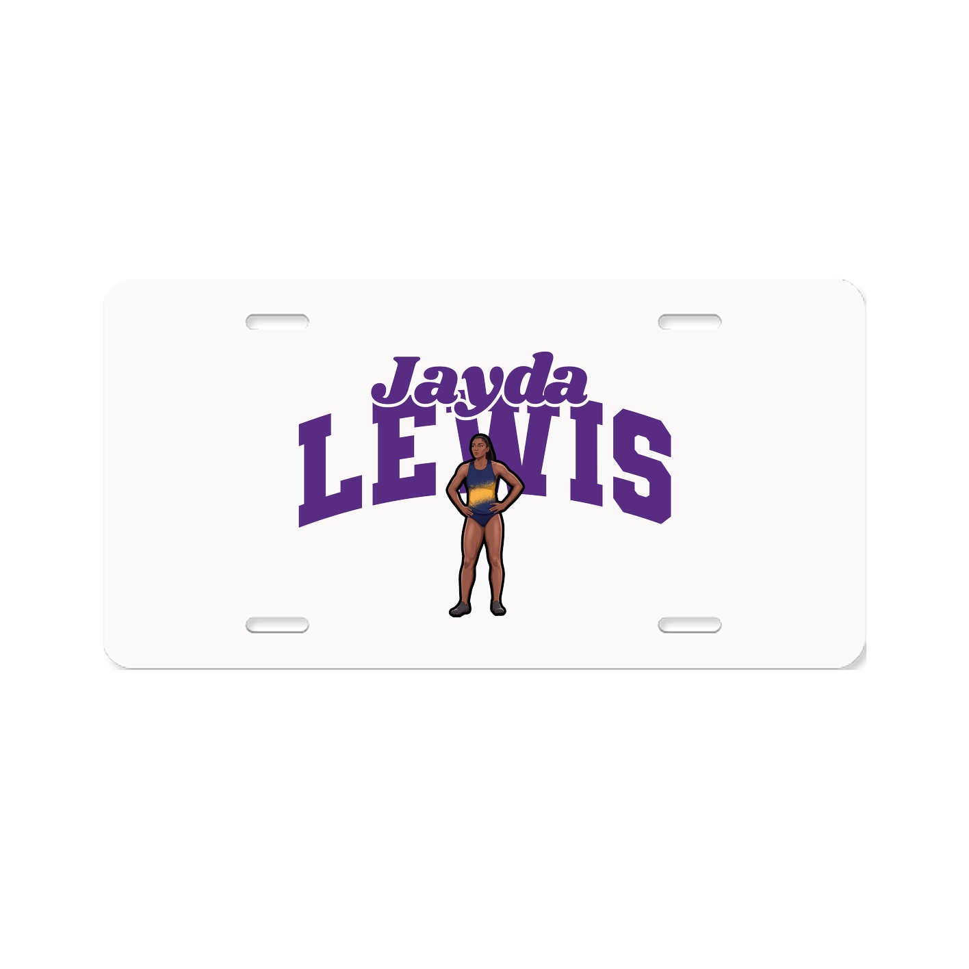 License Plate — Signature Arch in Classic