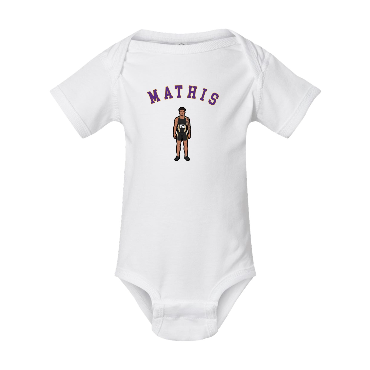 Baby Onesie — Shirsey Arch in White