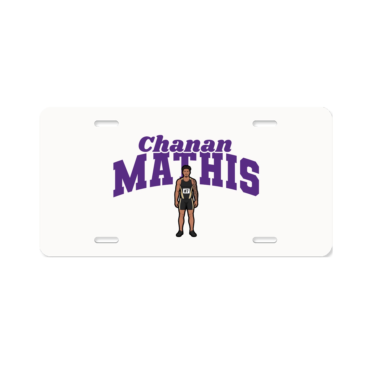 License Plate — Signature Arch in Classic