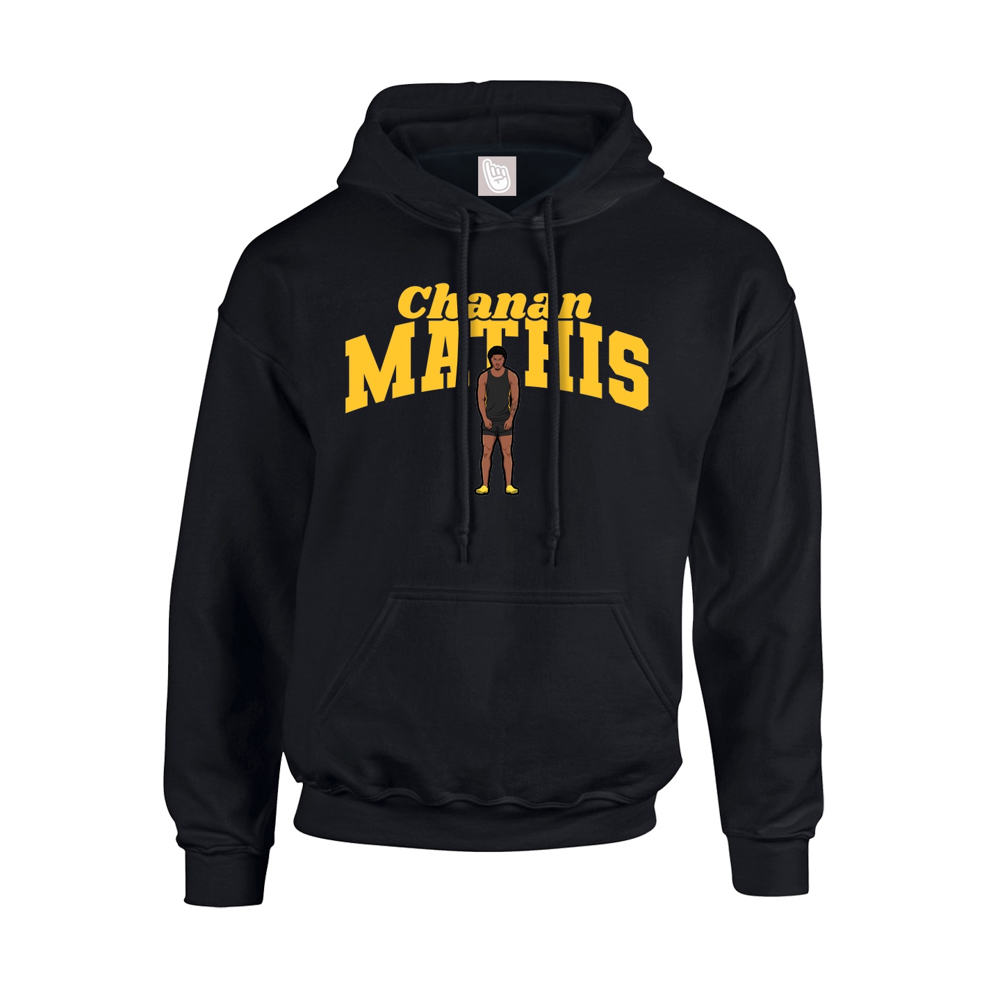 Hoodie — Signature Arch in Black