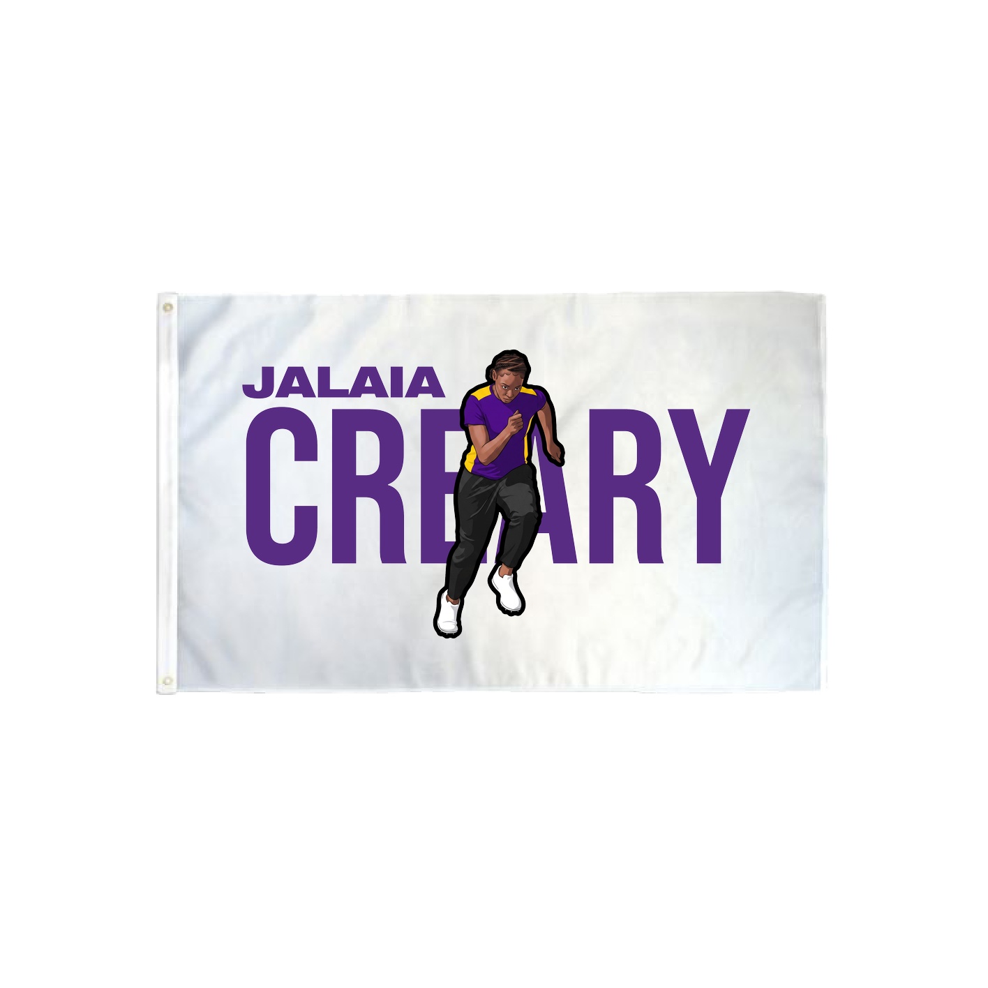 3x5 Flag — Player Name in Classic