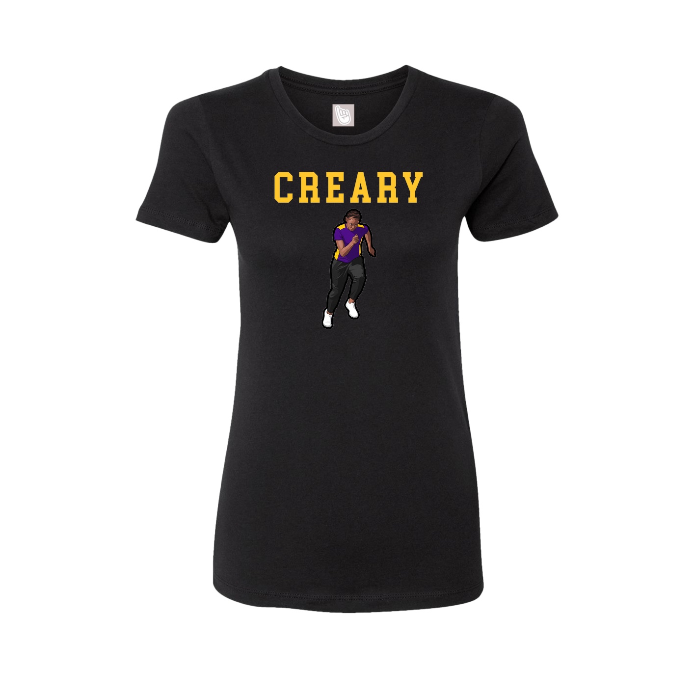Fitted Women's Tee — Shirsey in Black