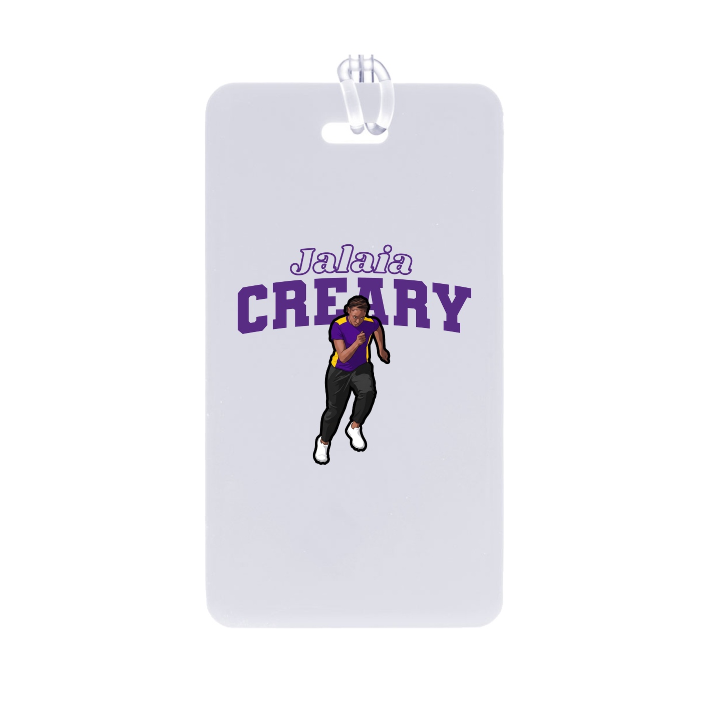 Bag Tag — Name Arch in Classic