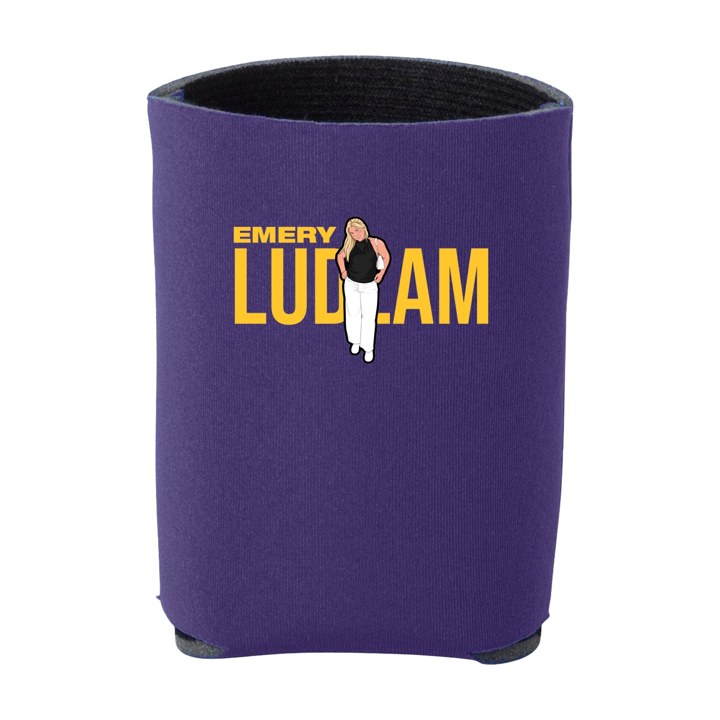 Can Holder — Player Name in Purple
