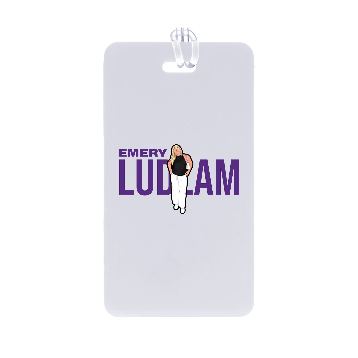 Bag Tag — Player Name in Classic