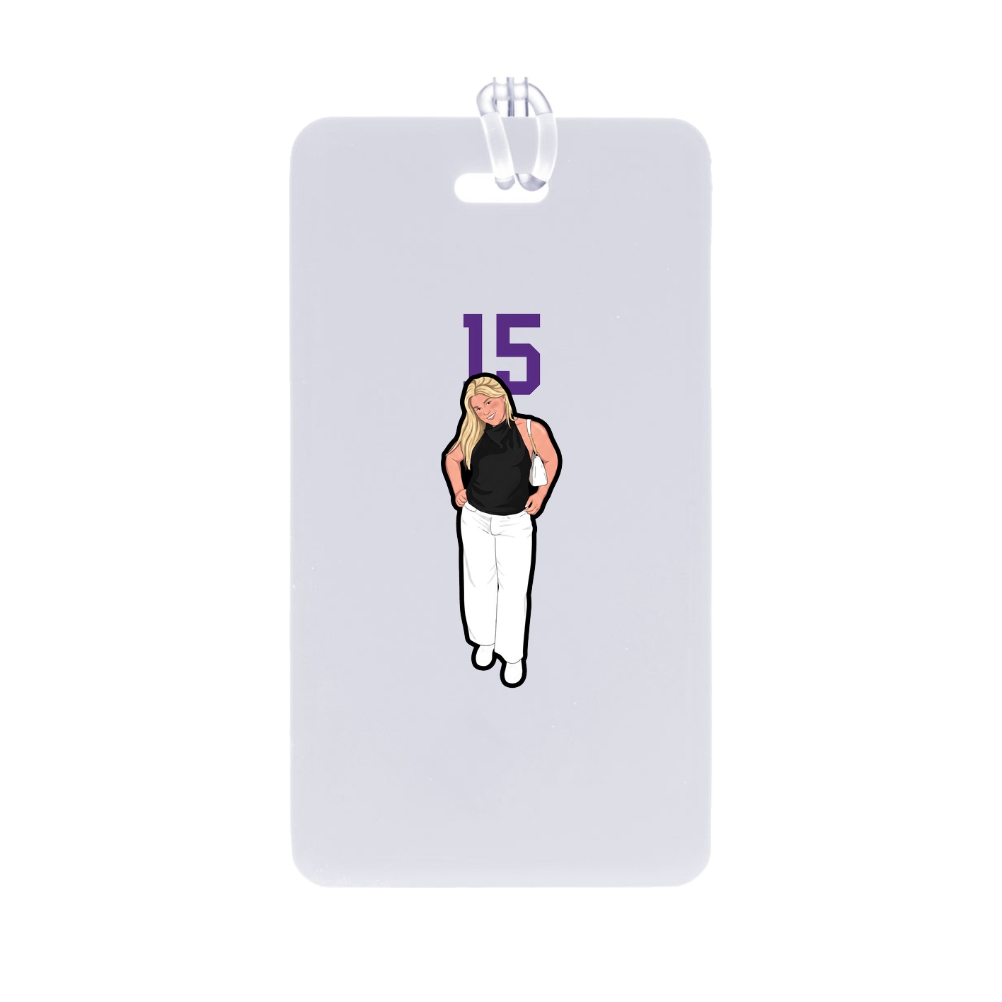 Bag Tag — Number Top in Classic