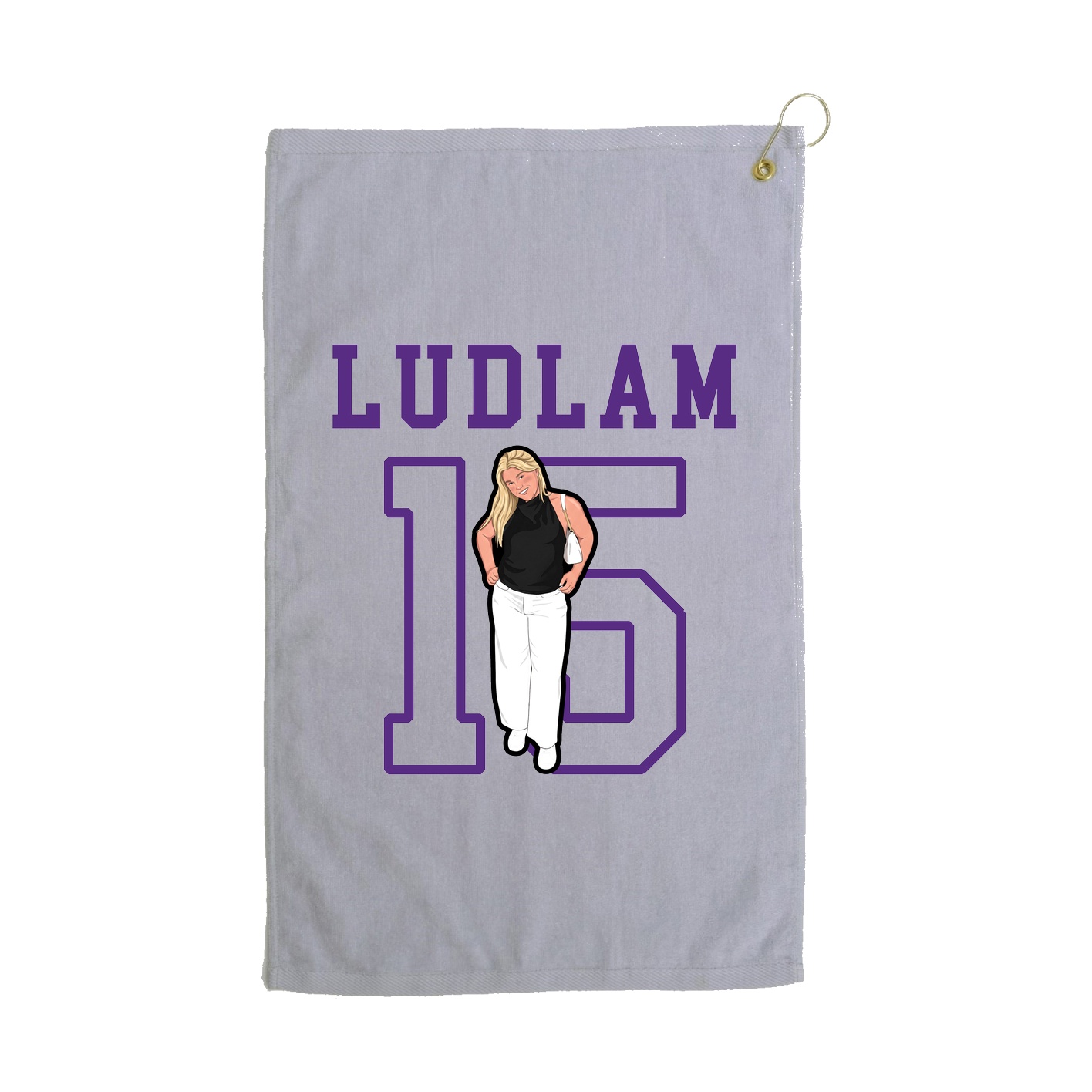 Golf Towel — Shirsey in Grey