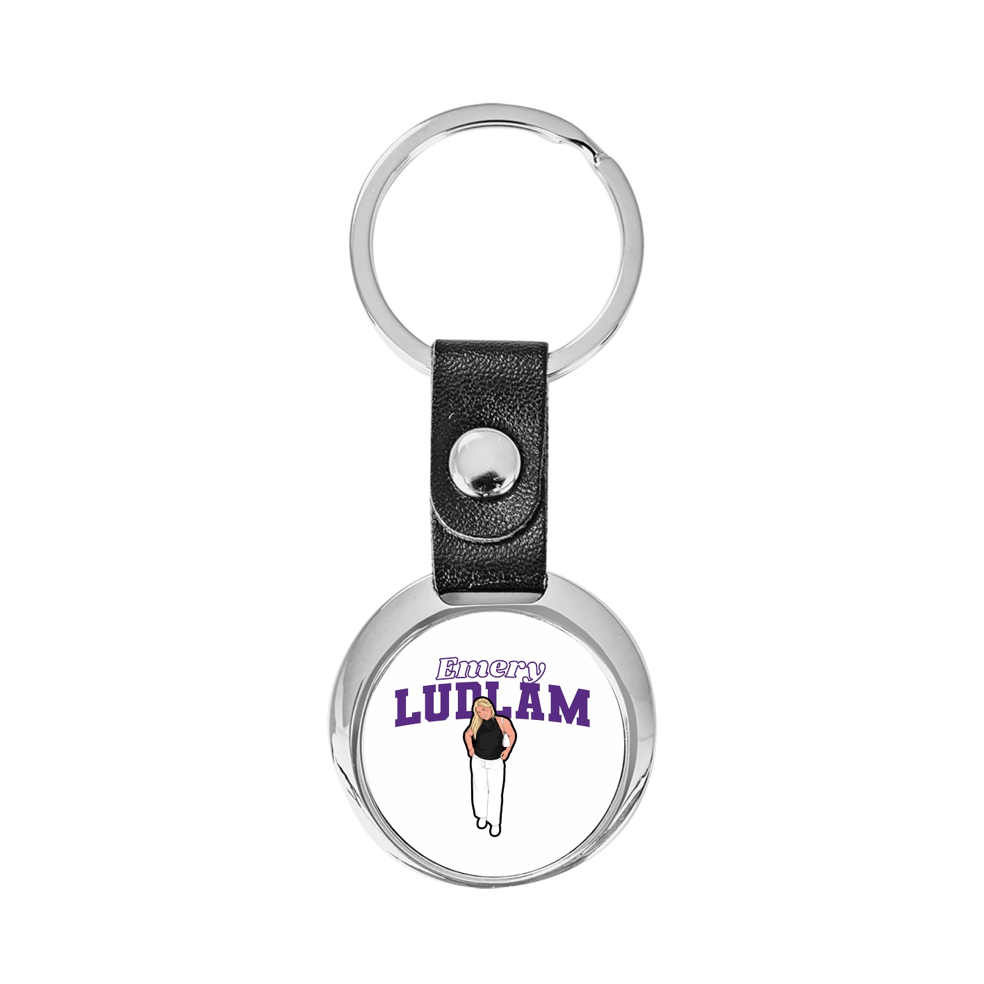 Key Chain — Name Arch in Classic