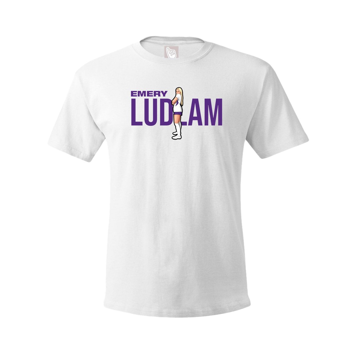 Tee — Player Name in White