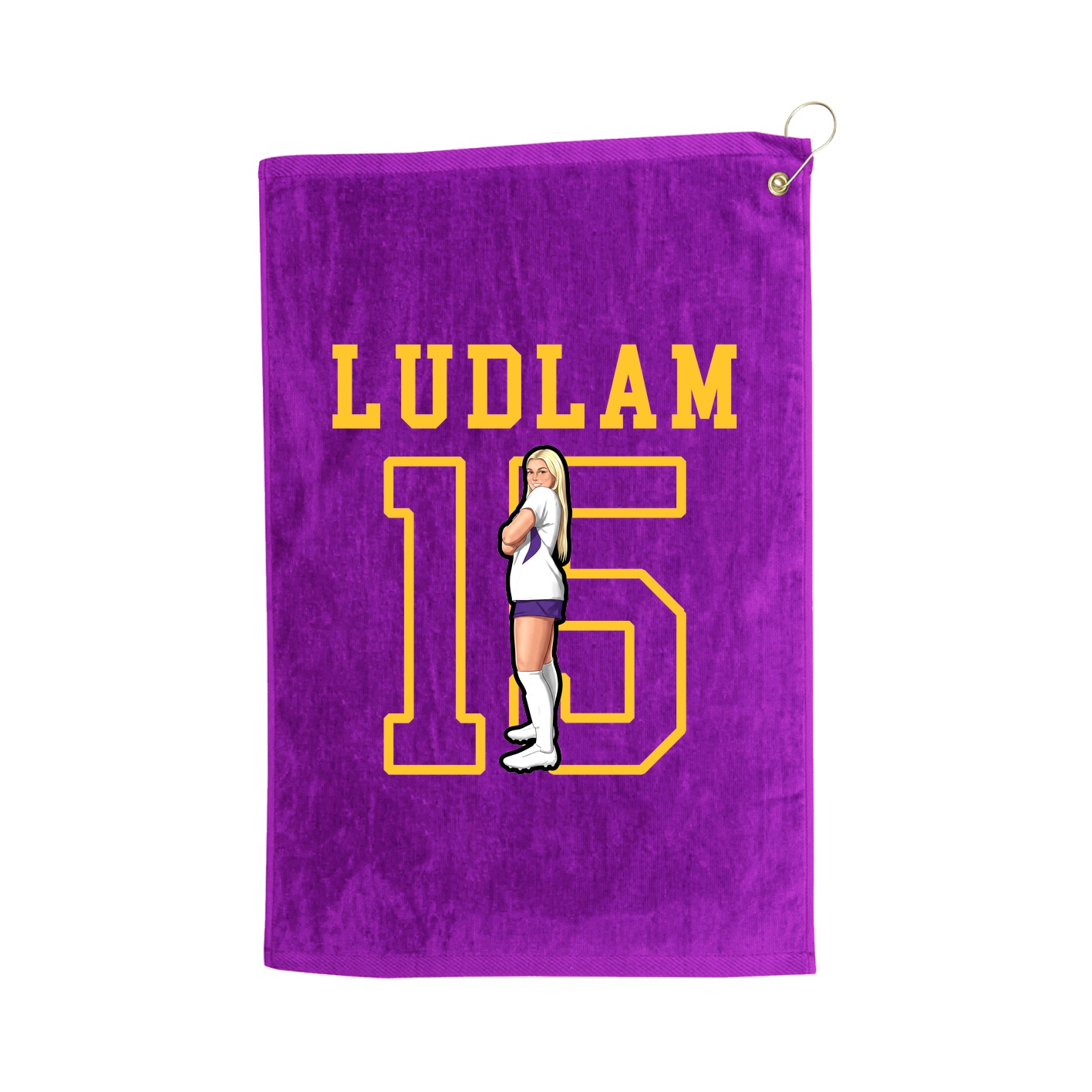 Golf Towel — Shirsey in Purple