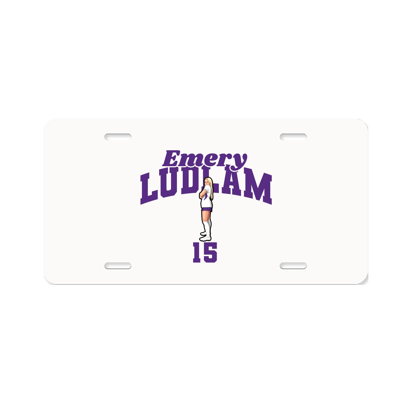 License Plate — Signature Arch in Classic