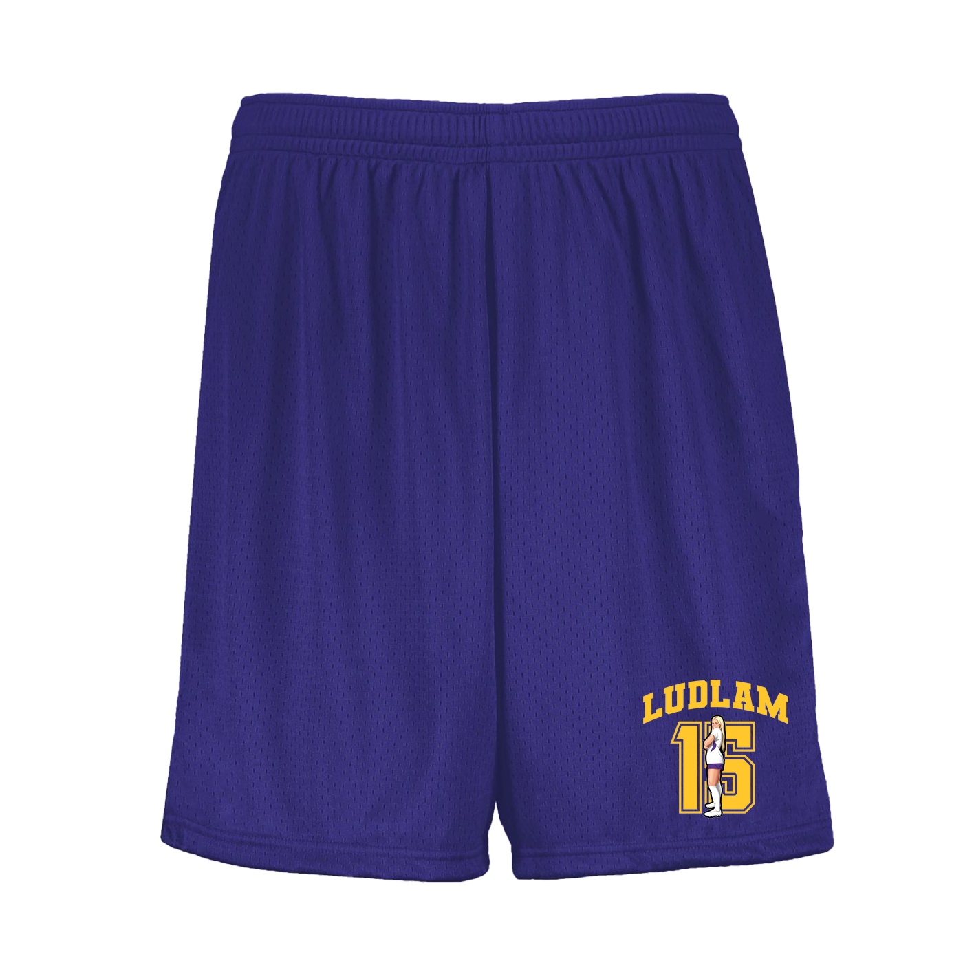 Shorts — Number in Purple