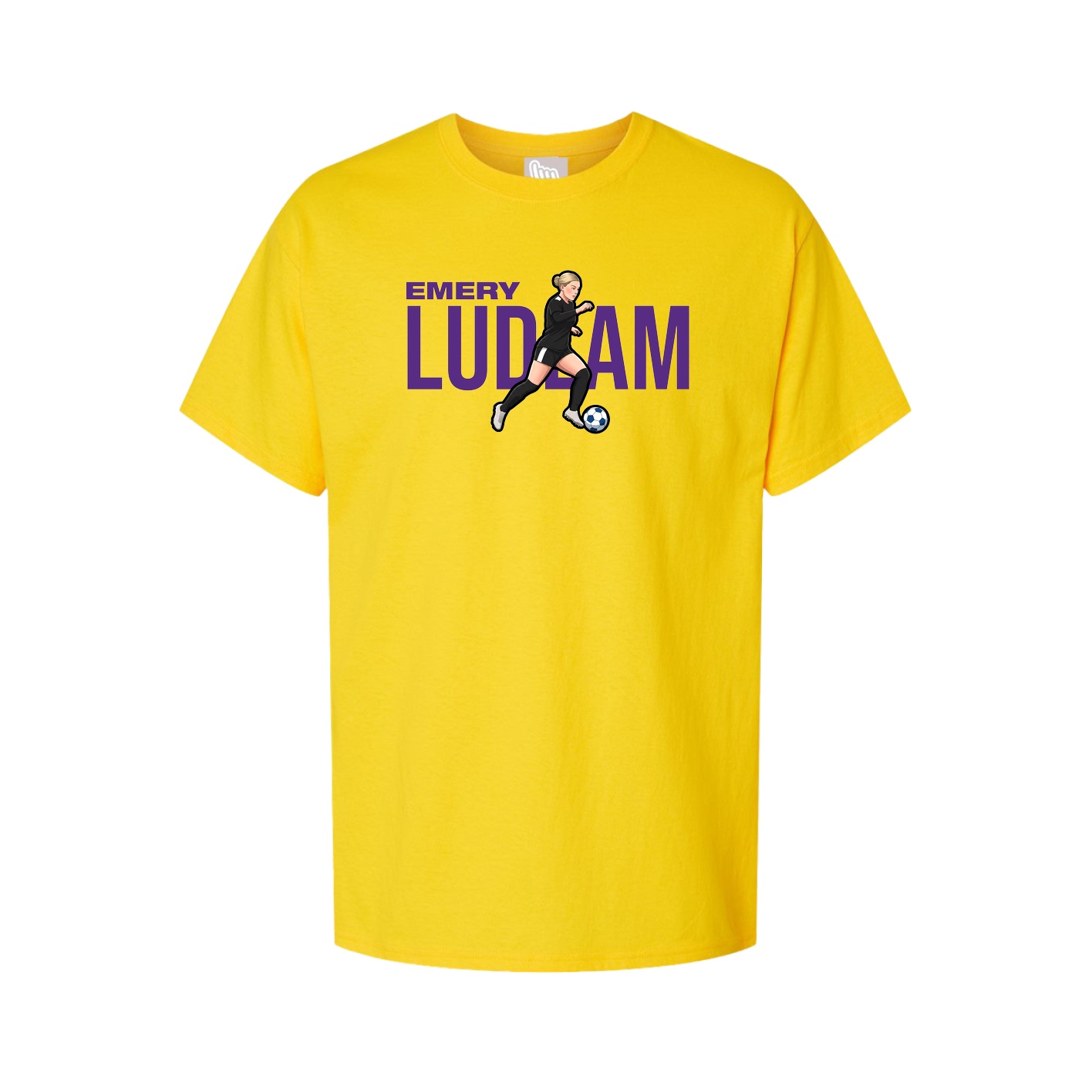 Tee — Player Name in Gold