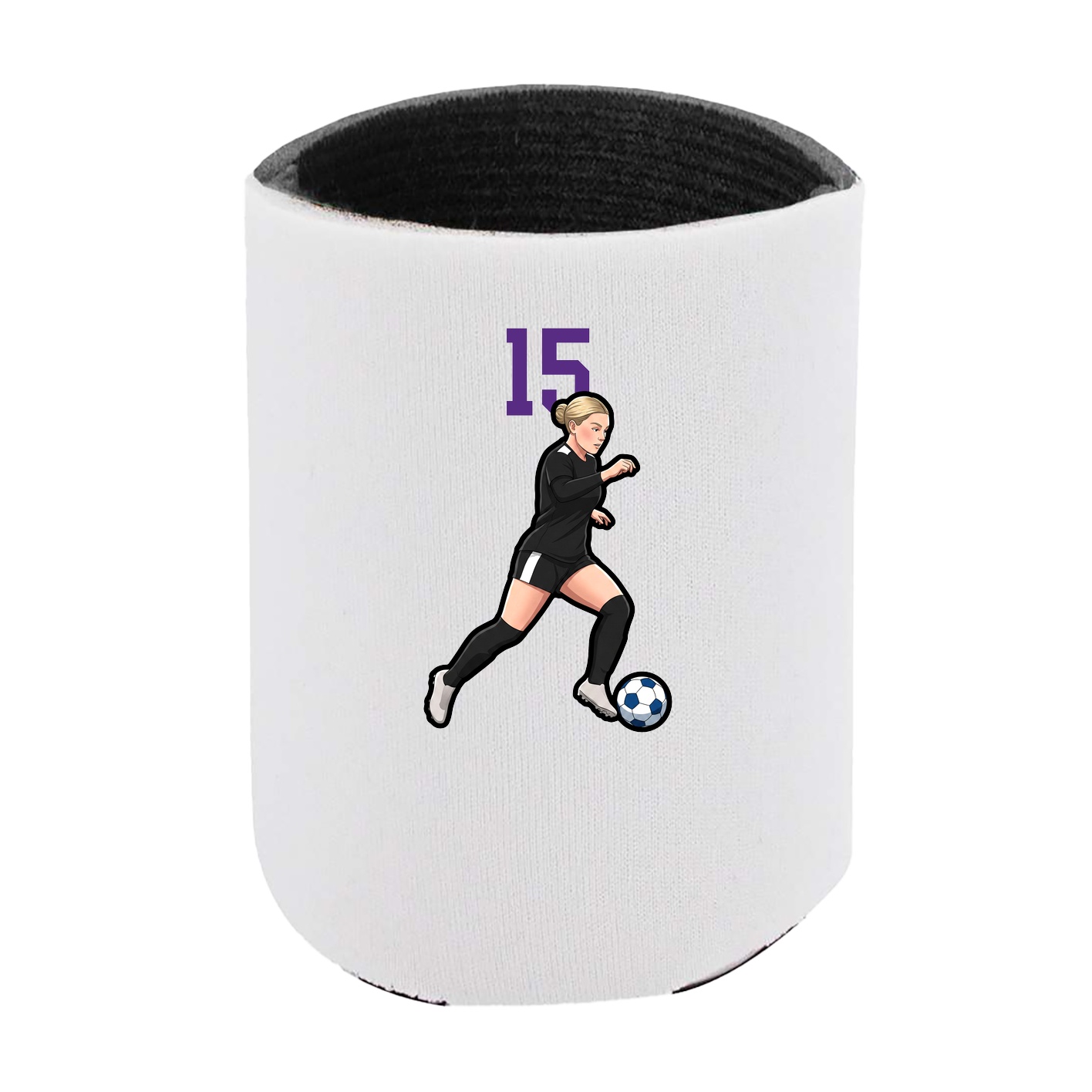 Can Holder — Number Top in White