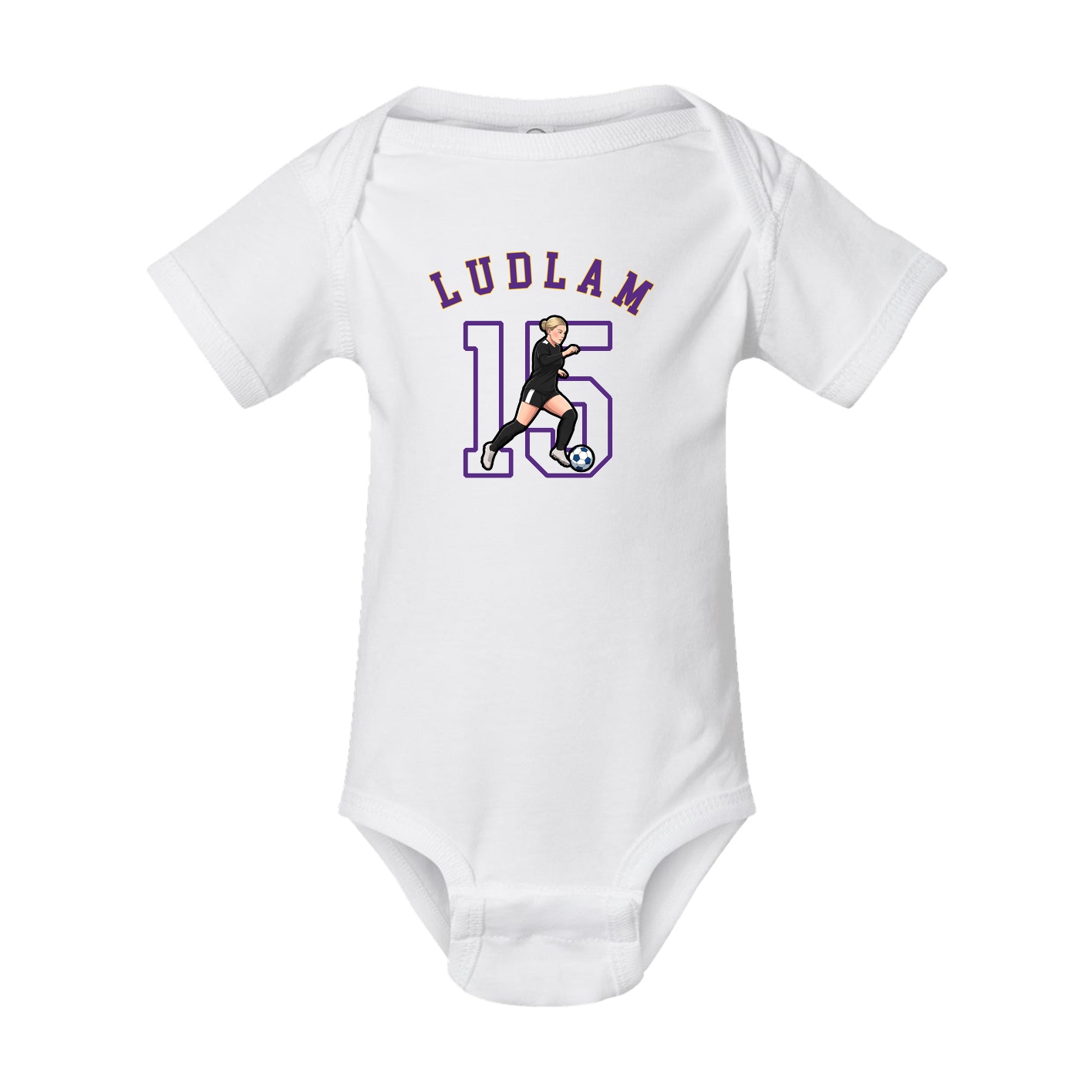 Baby Onesie — Shirsey Arch in White