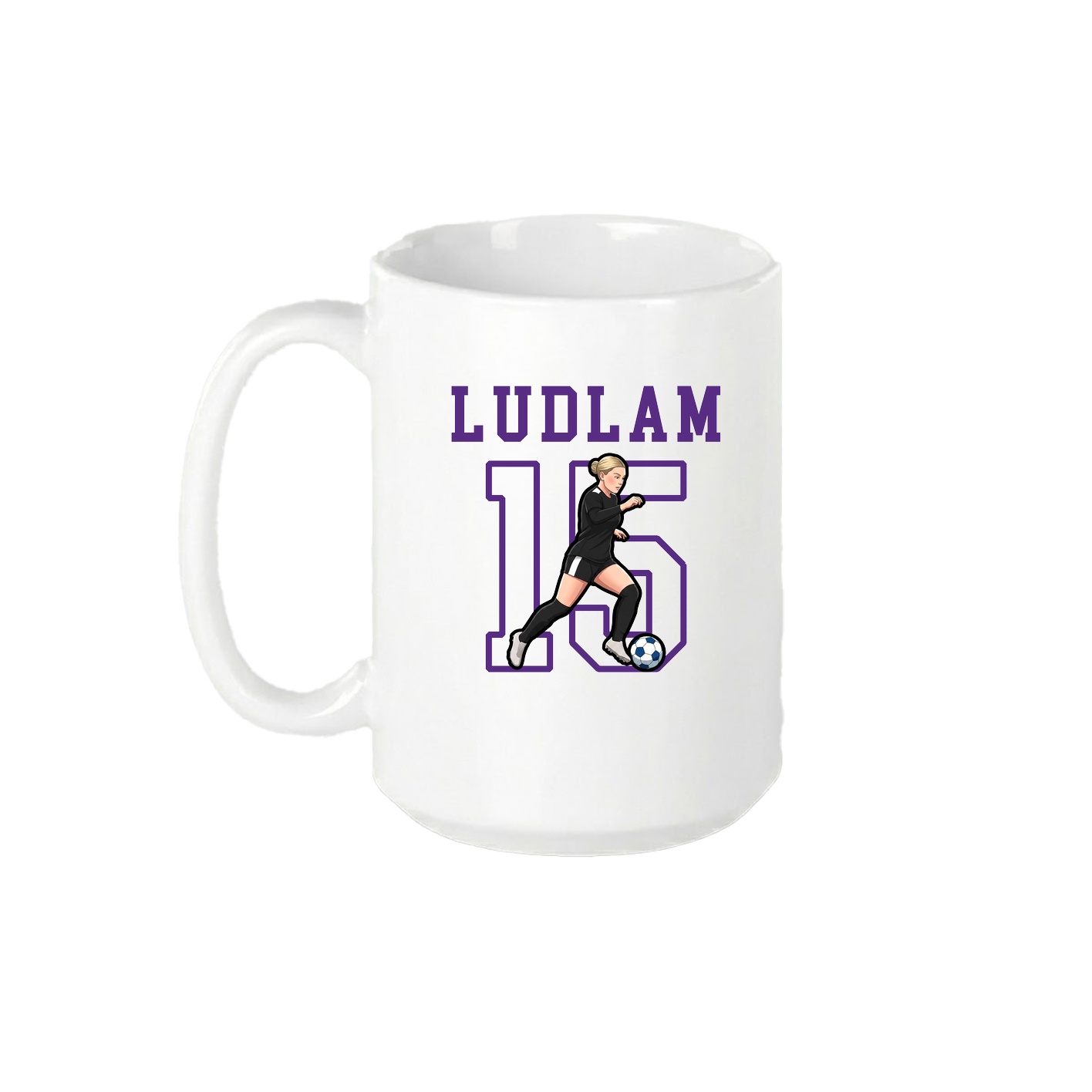 15oz Coffee Mug — Shirsey in White
