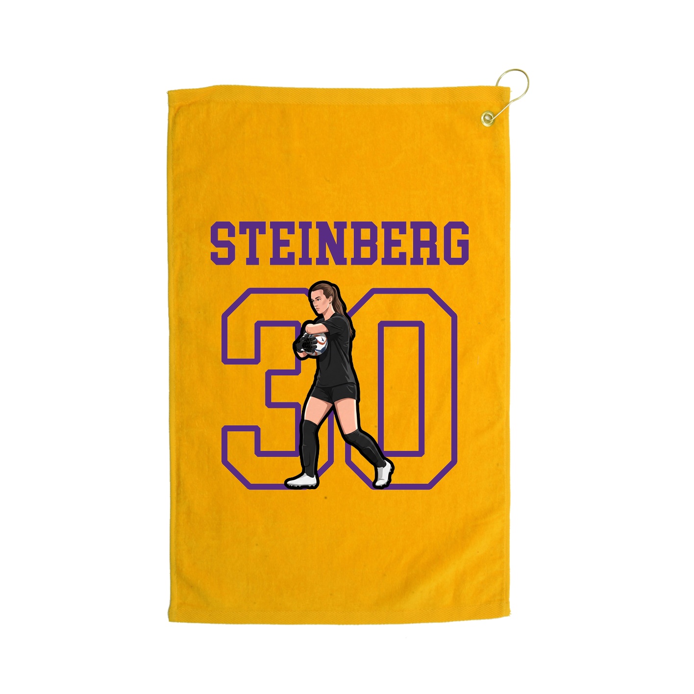 Golf Towel — Shirsey in Gold