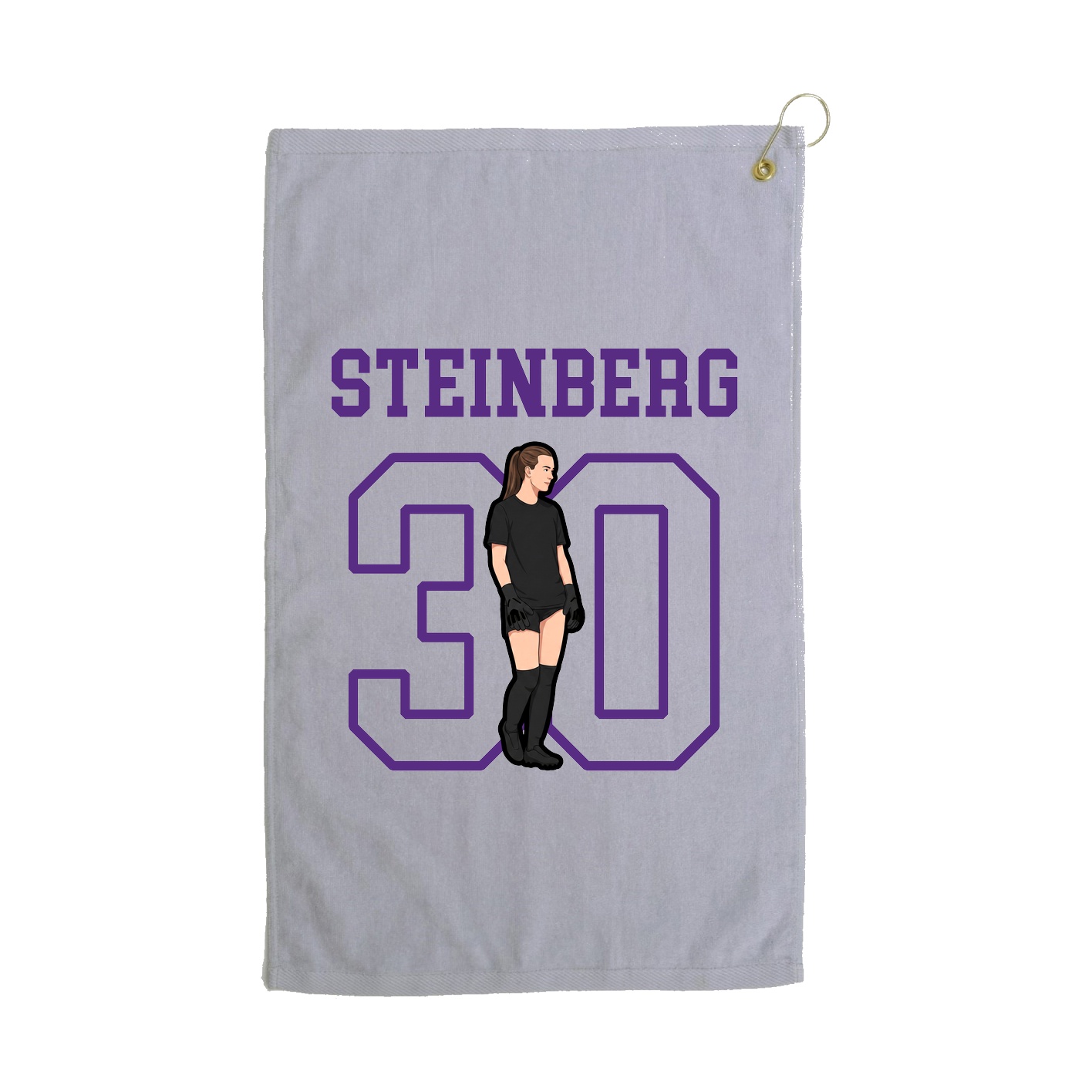 Golf Towel — Shirsey in Grey