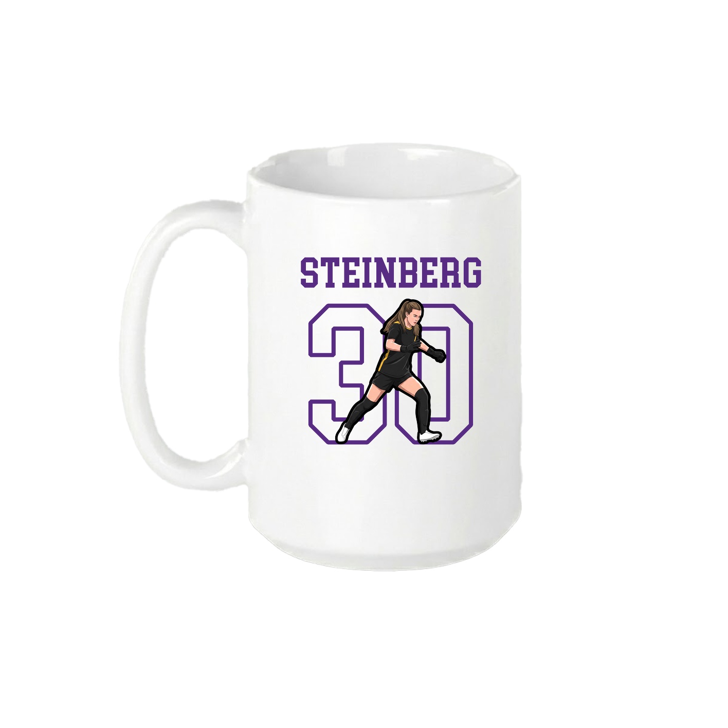 15oz Coffee Mug — Shirsey in White