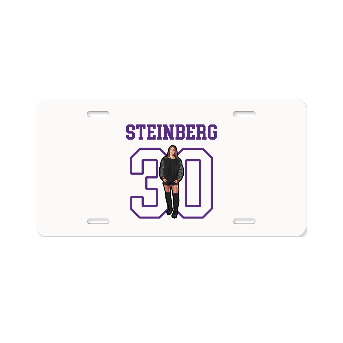 License Plate — Shirsey in Classic