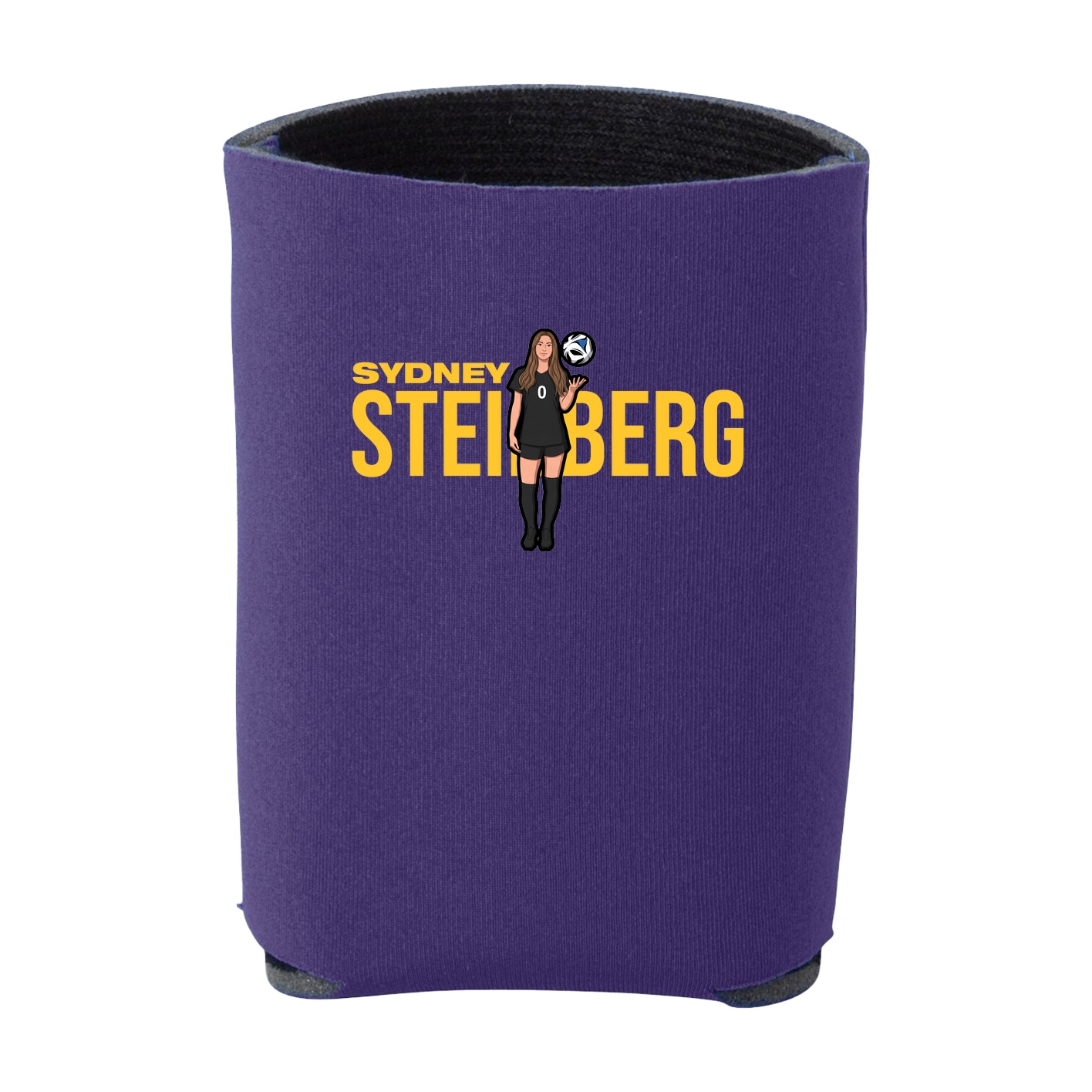 Can Holder — Player Name in Purple