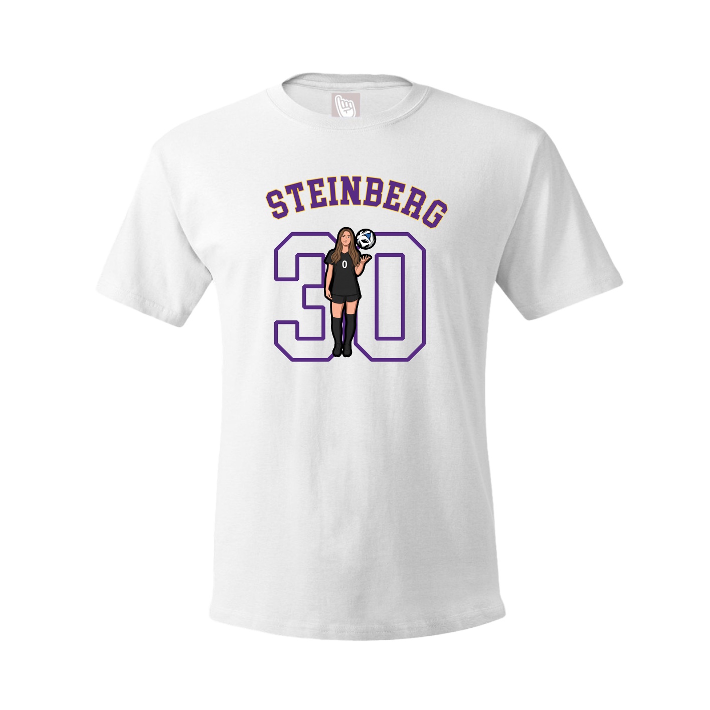 Youth Tee — Shirsey Arch in White