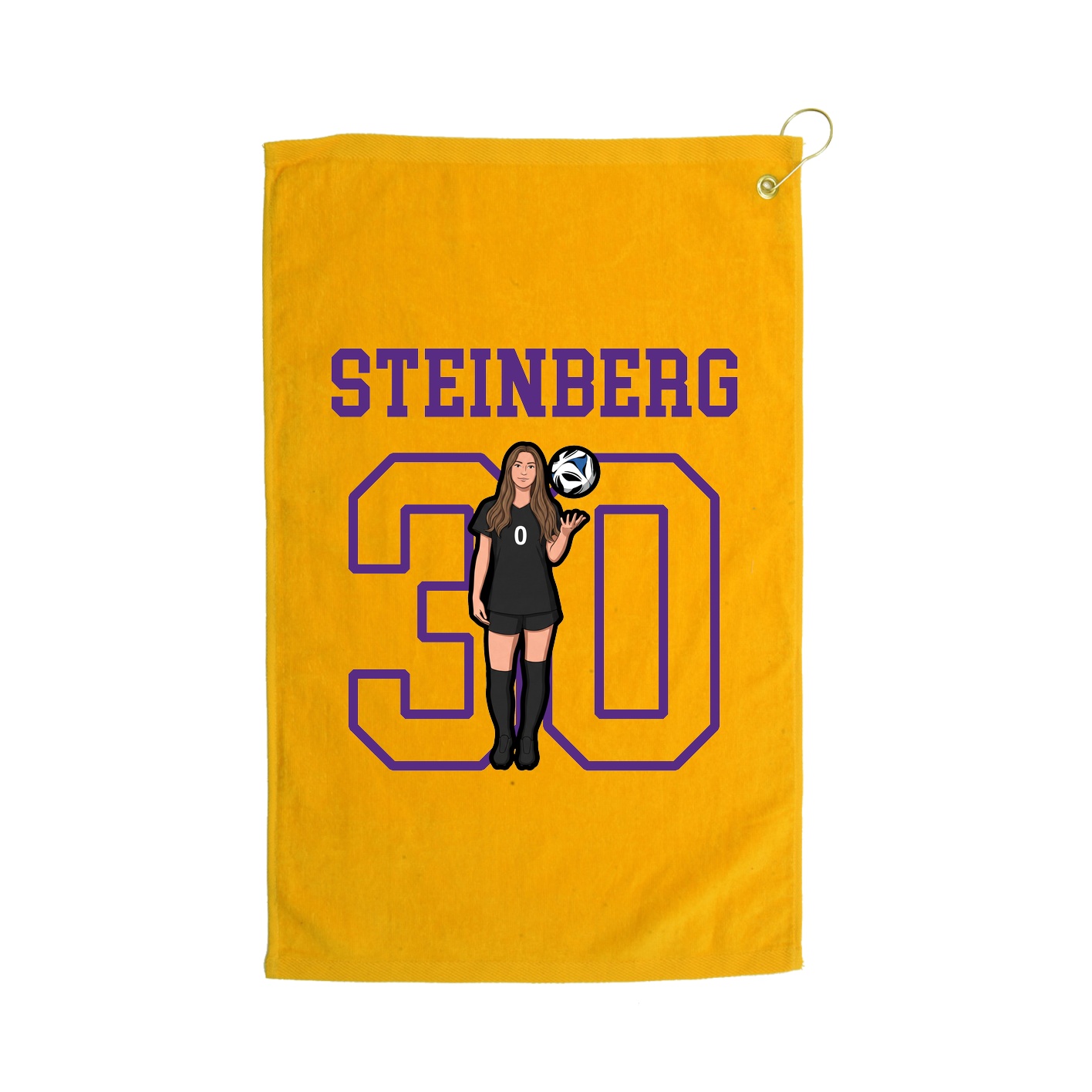 Golf Towel — Shirsey in Gold