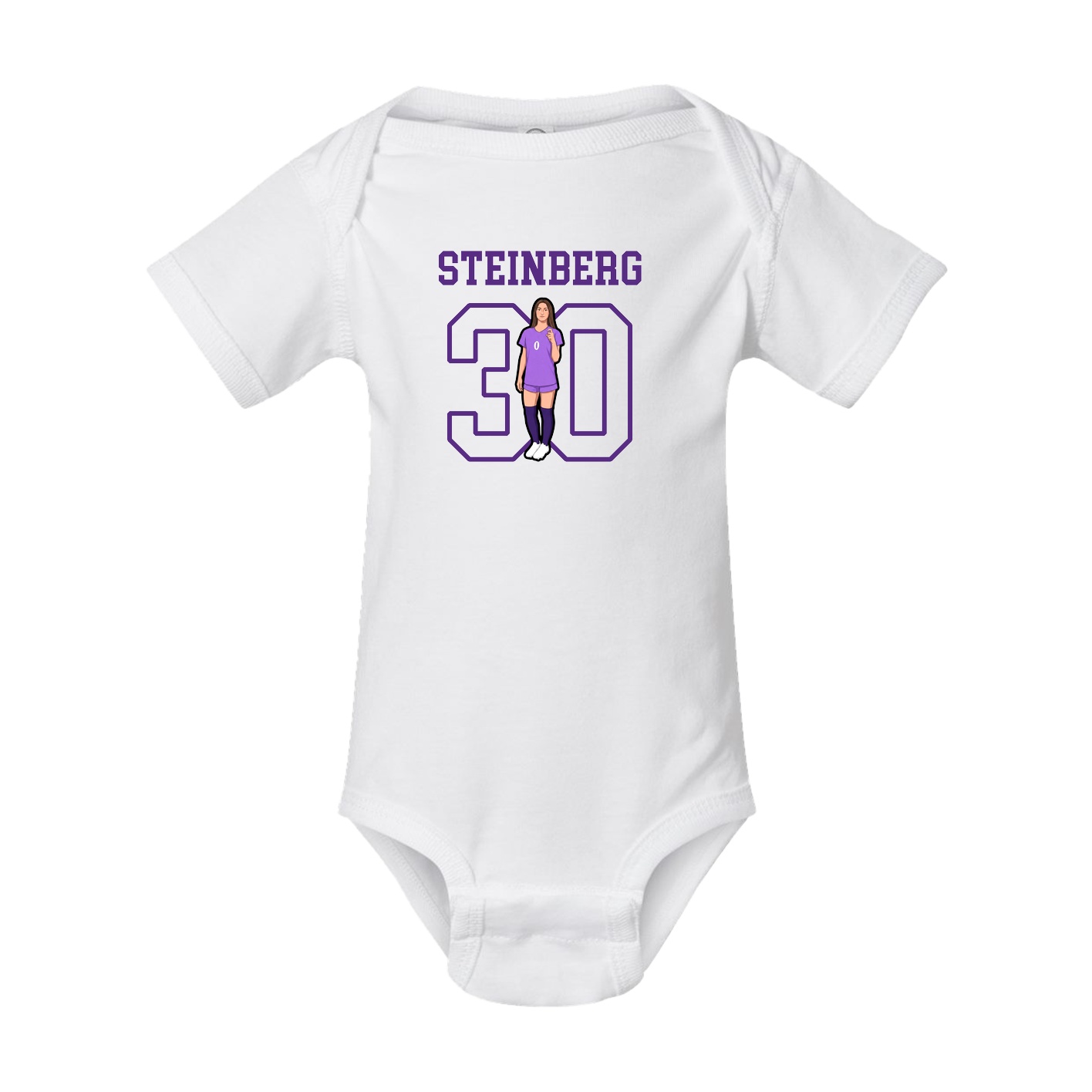 Baby Onesie — Shirsey in White