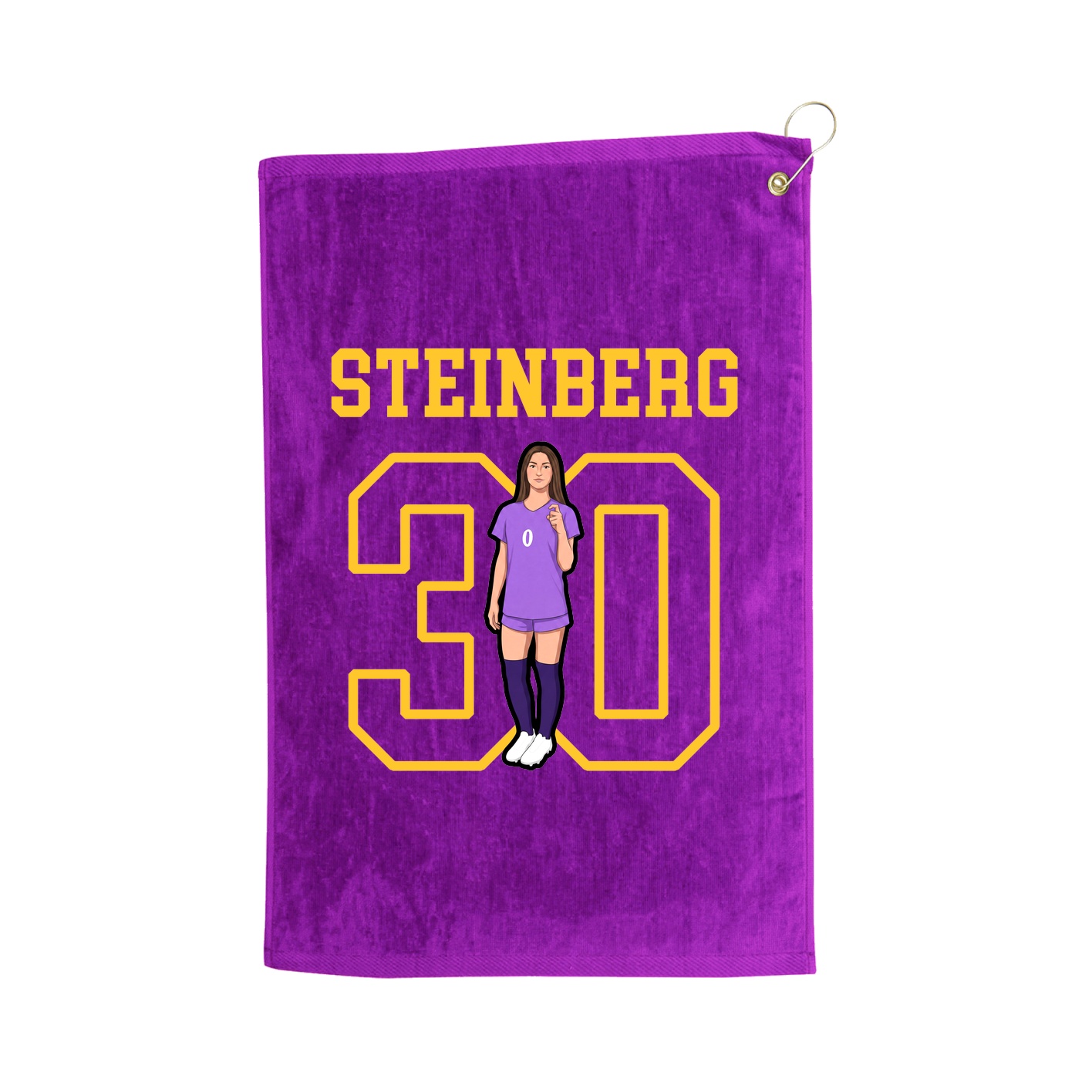 Golf Towel — Shirsey in Purple